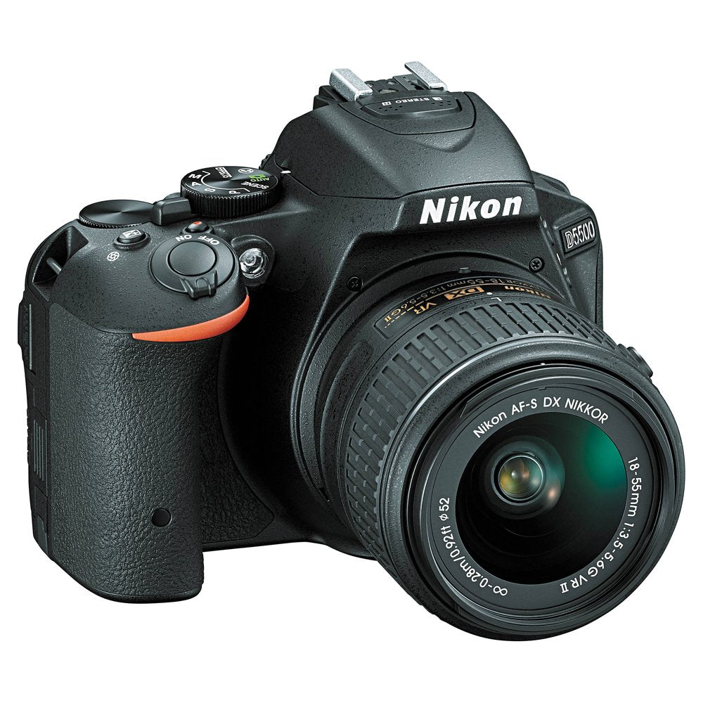 Nikon D5500 Dx-Format Digital Slr Dual Lens Kit W/ - Nikon Af-P Dx Nikkor 18-55Mm F/3.5-5.6G Vr & Nikon Af-P Dx Nikkor 70-300Mm