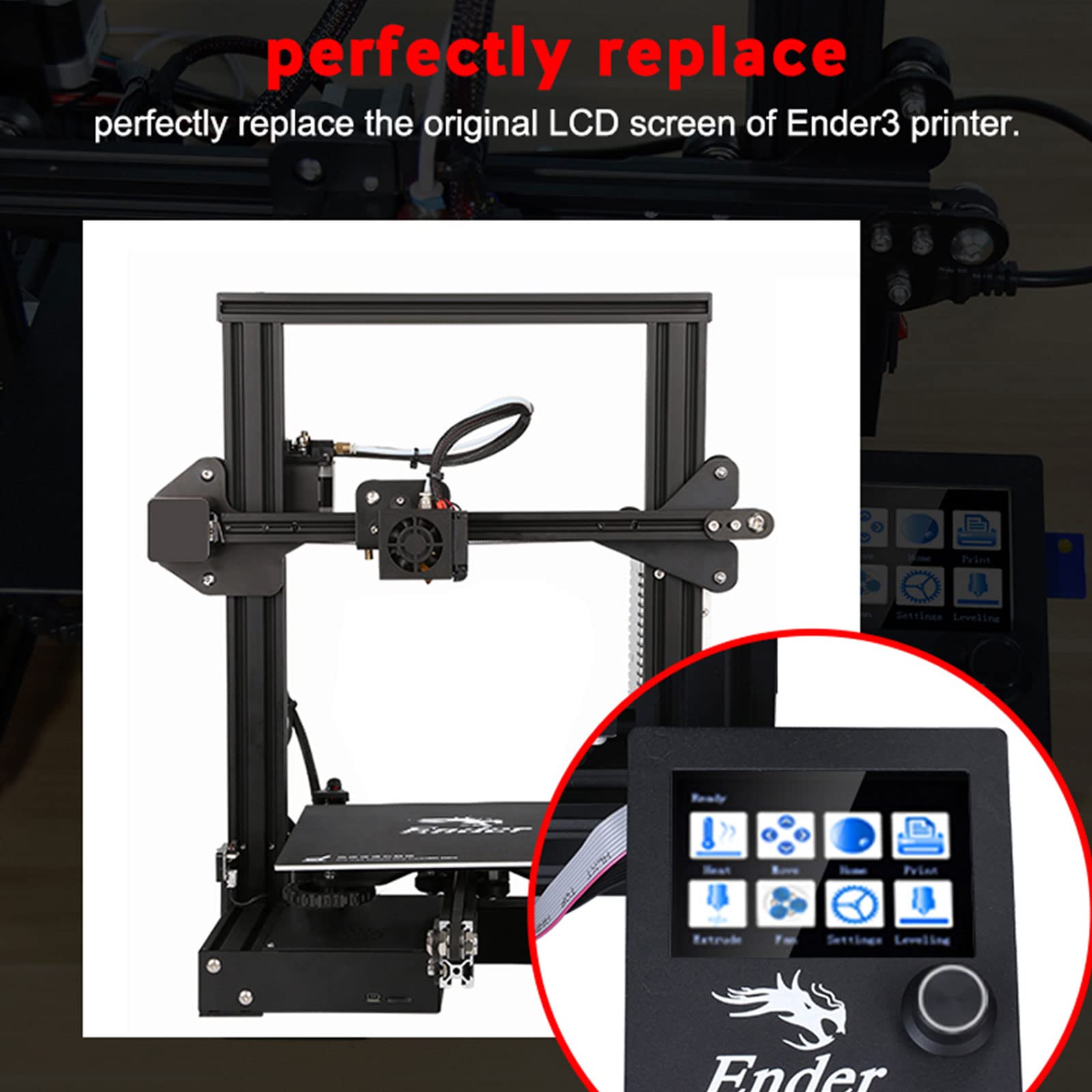 Bigtreetech Tft35 E3 V3.0.1 Graphic Smart Display Panel Board For Ender 3 Compatible With Skr Mini E3 V3.0, Skr 3/Ez, Octopus/Pr