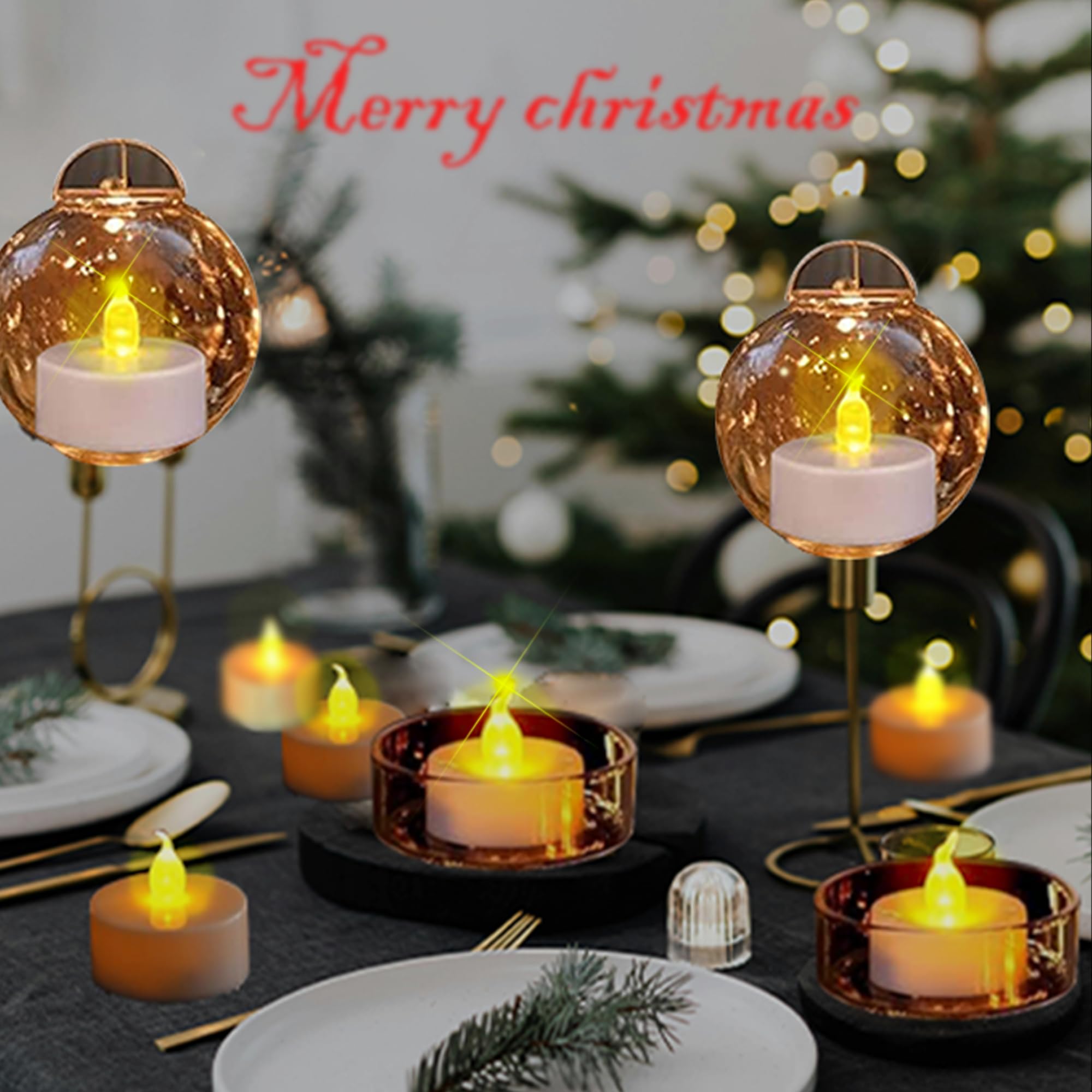 Tea Lights Flameless Battery Operated Candles 150Pack Led Electric Flickering Votive Candle Long Lasting 200 Hours, Realistic An