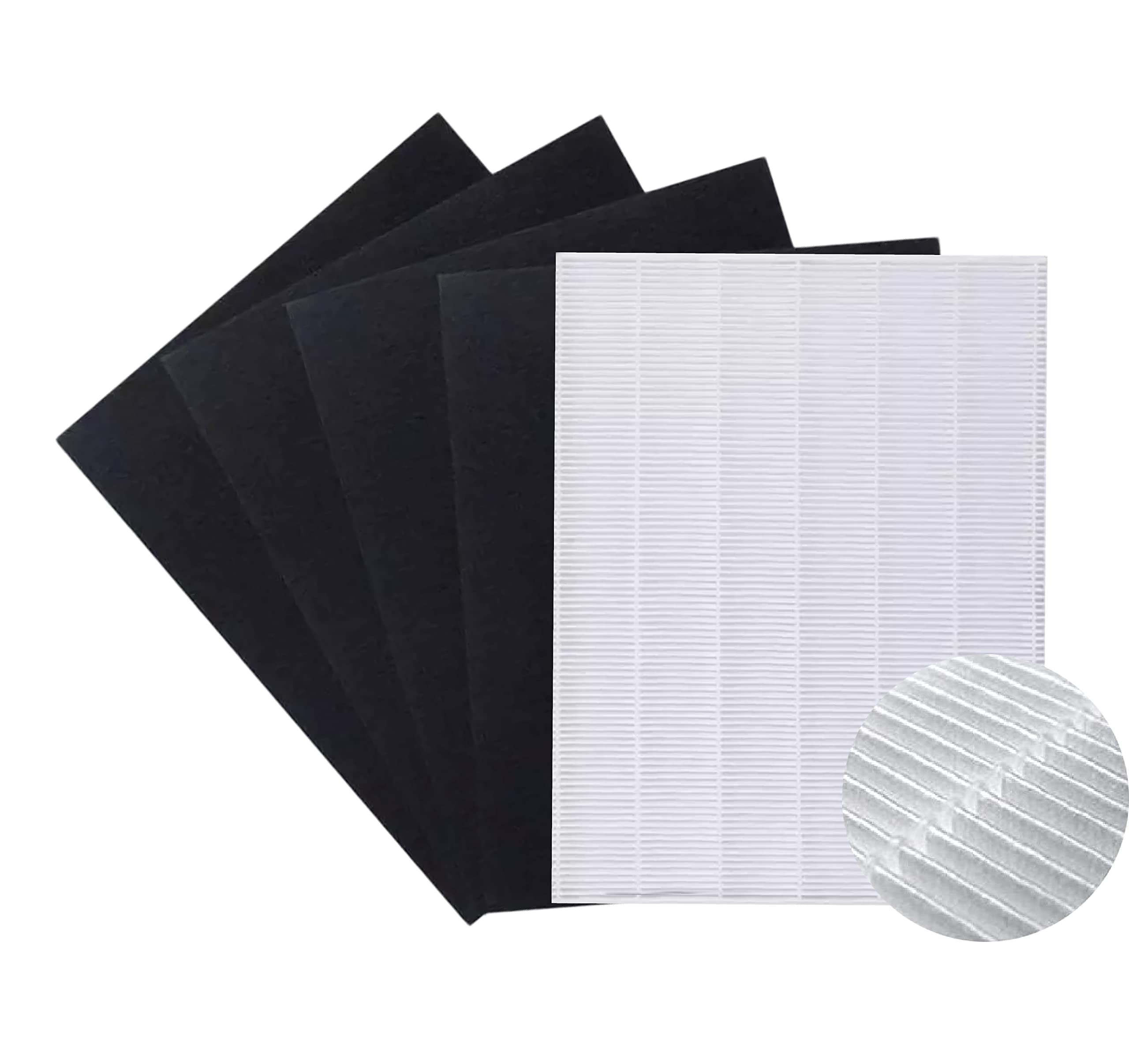 Nispira True Hepa Filter Activated Carbon Compatible With Winix & Electrolux Air Purifier. Am90, C535, 5300 2, Wac5300, Wac5500,