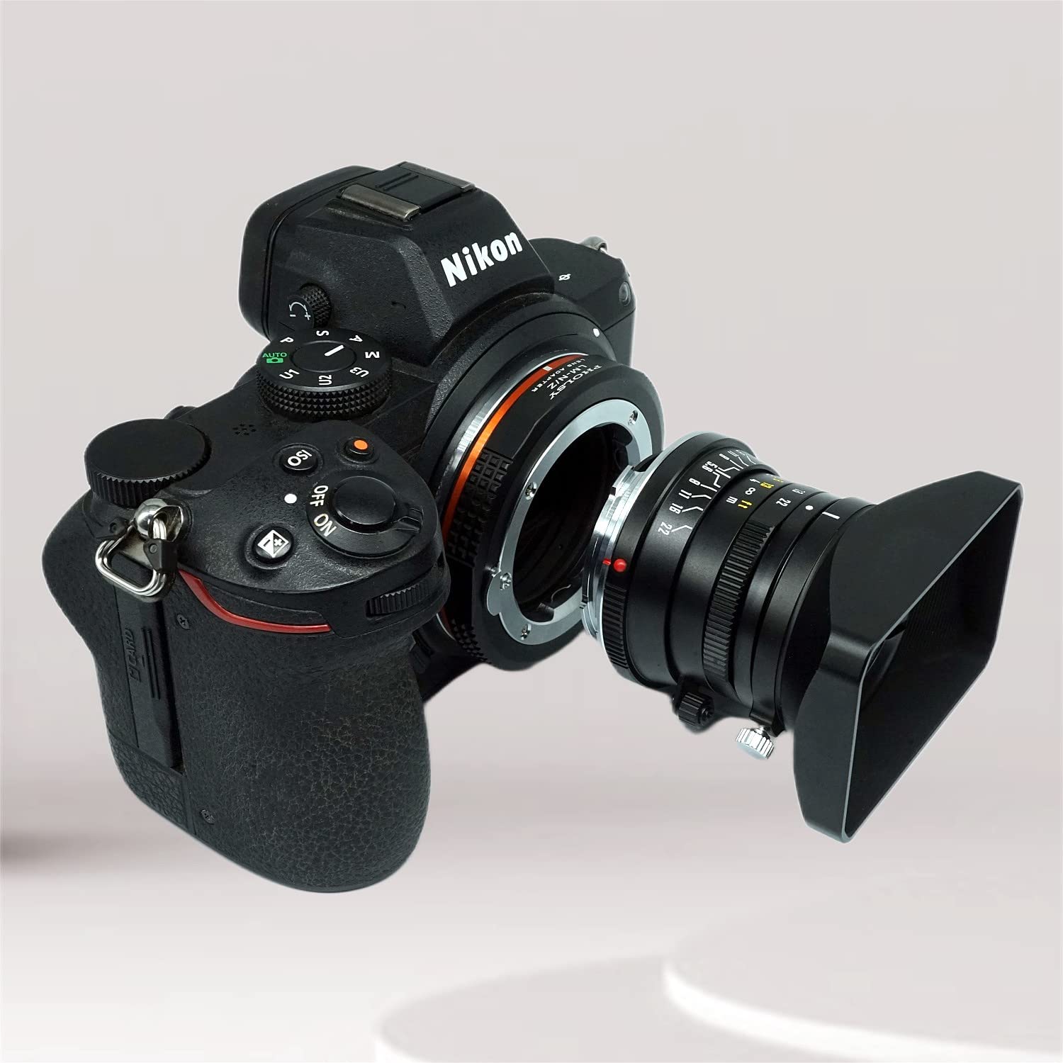 Pholsy Lens Mount Adapter Compatible With Leica M Lm, Zeiss Zm, Voigtlander Vm Mount Lens Compatible With Leica M To Nikon Z Mou