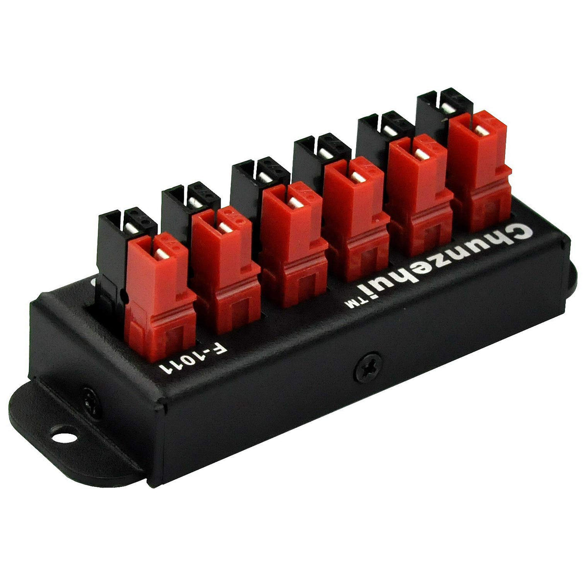 Chunzehui F 1011 6 Position 45A Power Pole Distribution Block Module, Connector Power Splitter Distributor Source Strip.