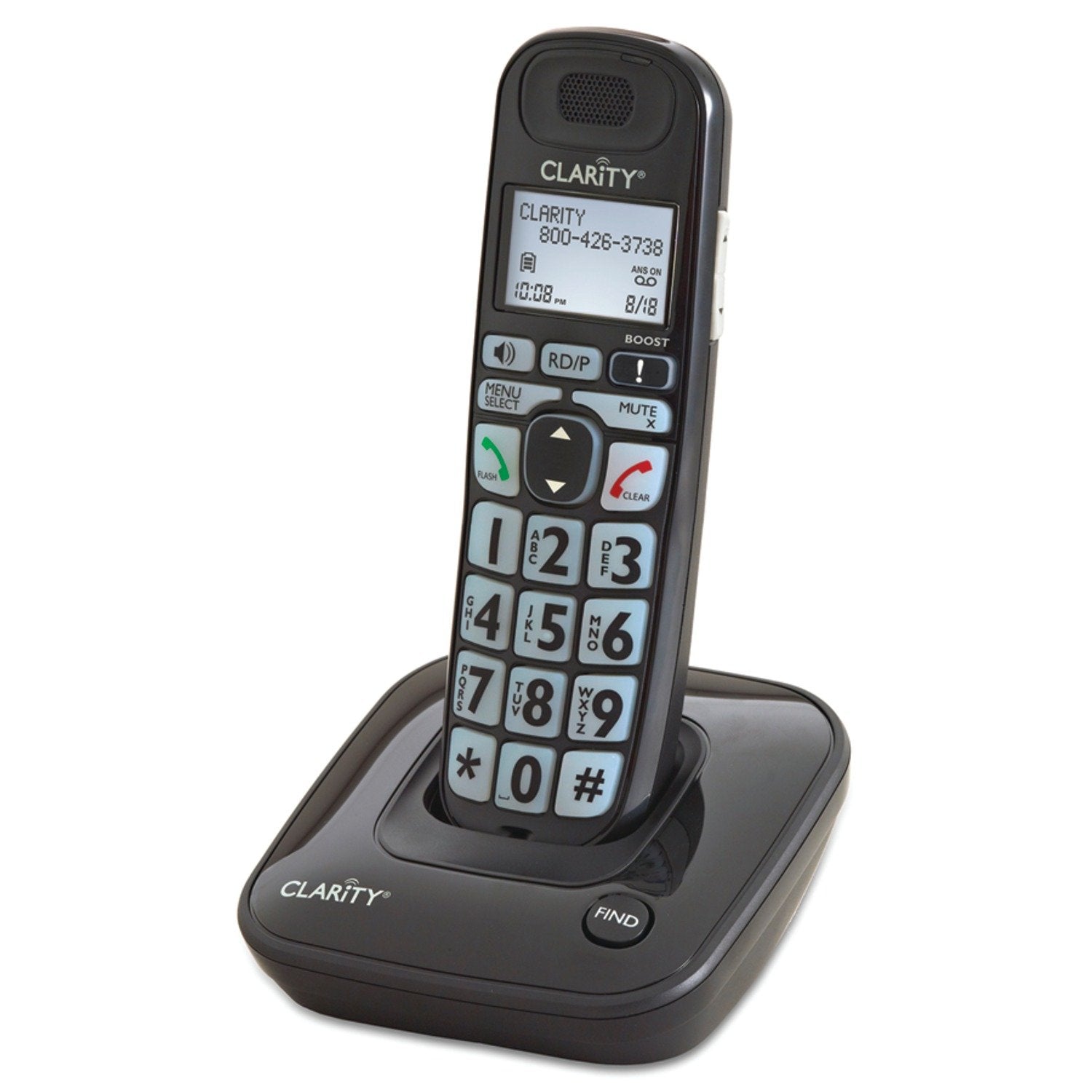 Clarity E814Cc Amplified Corded/Cordless Combo With Answering Machine  Bundles, Dual Sim And Dual Keypad