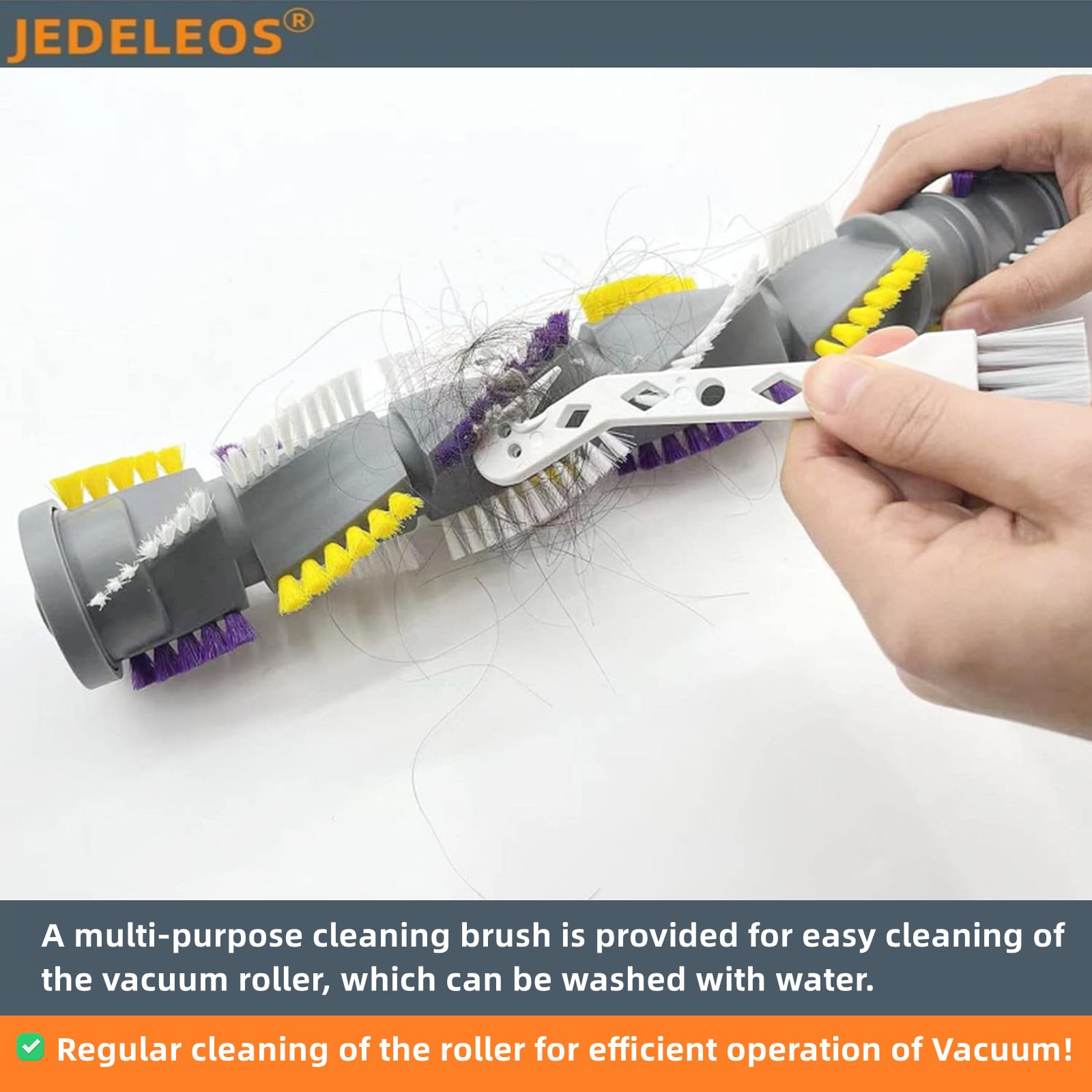 Jedeleos Brush Roller Belt For Bissell 2252 2253 2254 22543 2255 2256 2258 2259 2260 2316 1327 1333 1790 1792 1793 Powerlifter A