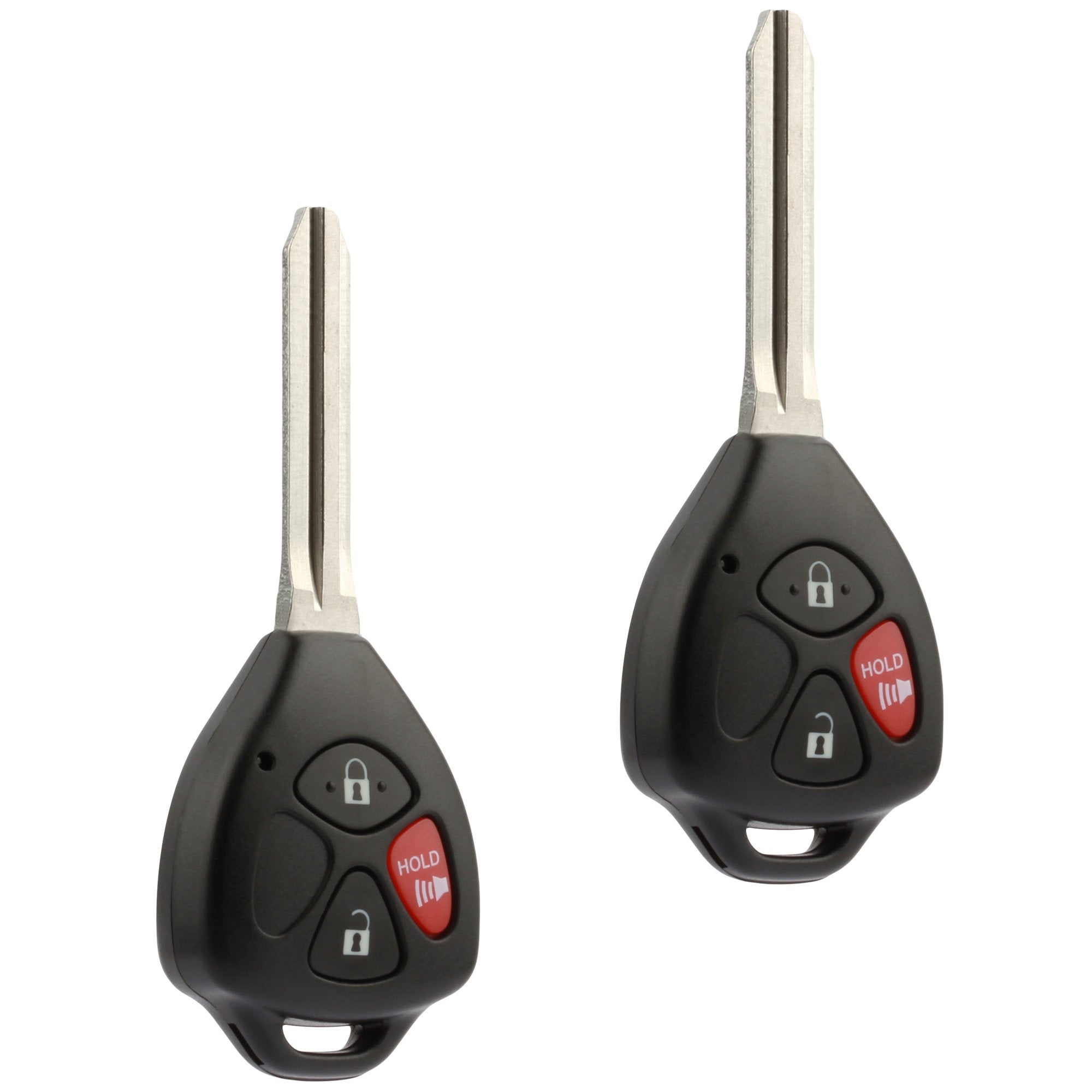 Key fits 2007-2013 Toyota Yaris / 2005-2010 Scion TC Fob Keyless Entry Remote (MOZB41TG), Set of 2