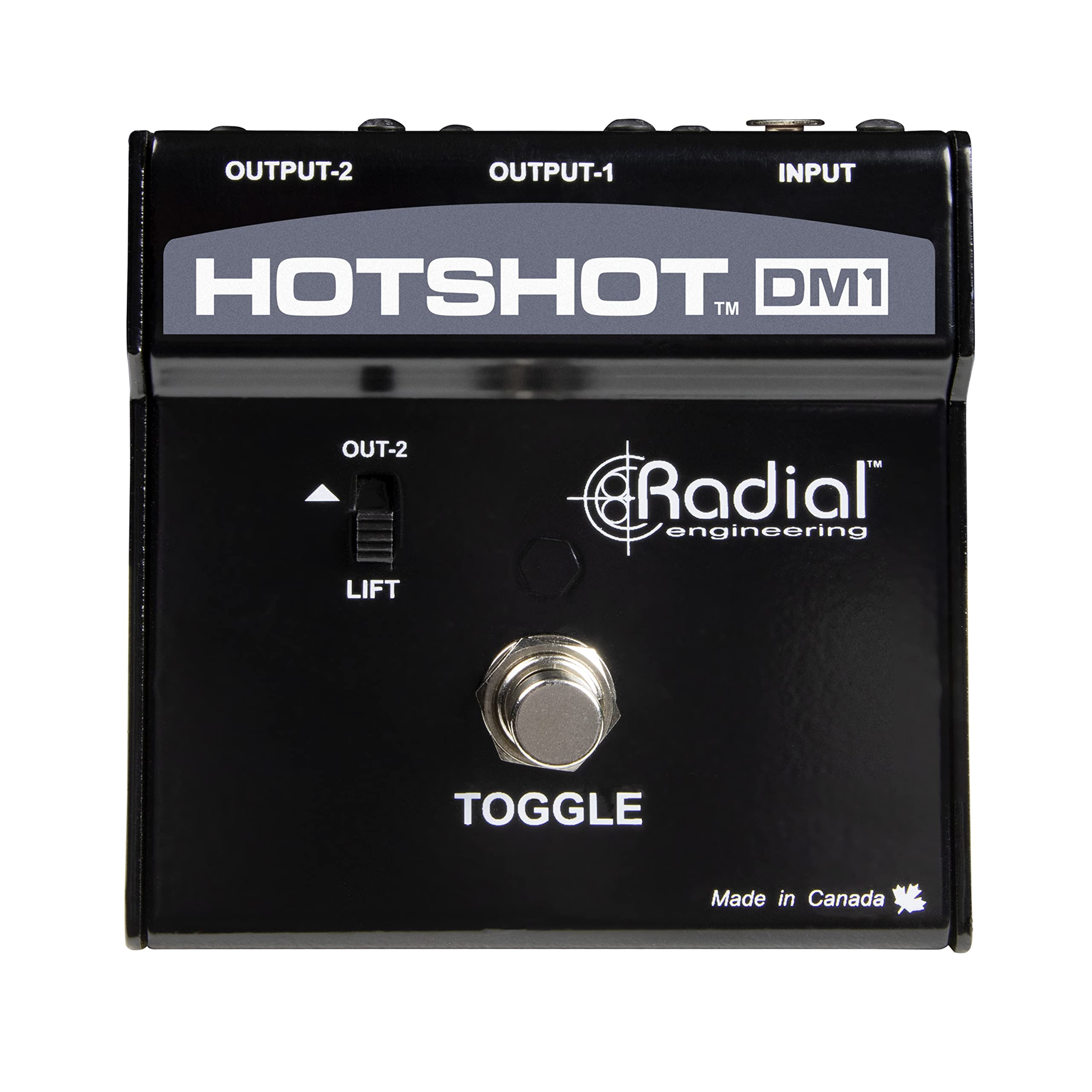 Radial Engineering Hotshot Dm1 Microphone Signal Muting Footswitch