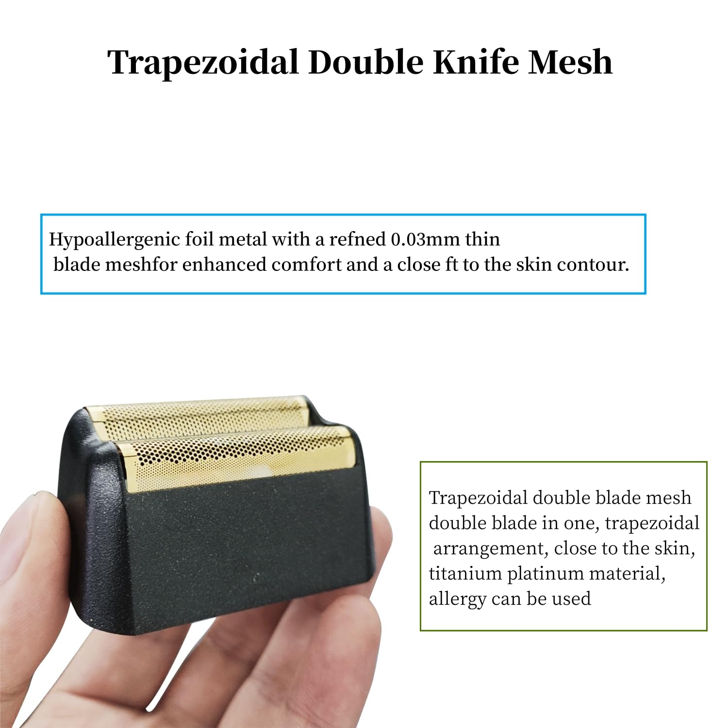 3 Pack Professional 5 Star Series Finale Shaver Replacement Foil And Cutter Bar Assembly Compatible With Wahl Shaver Foil 7031 1