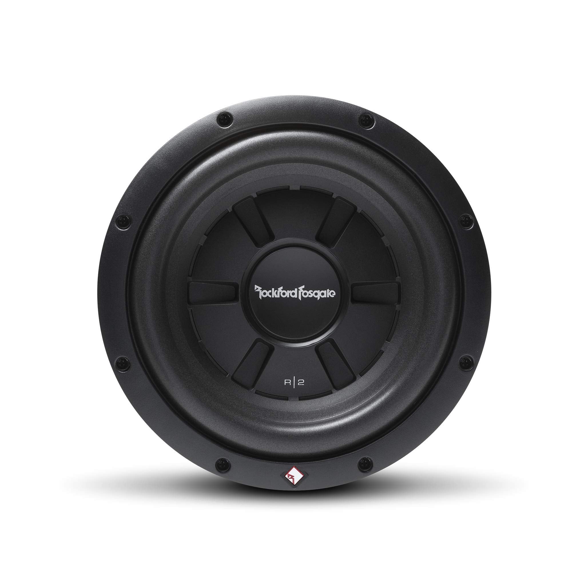 Rockford Fosgate Prime R2Sd2 10 Single R2 Slim 10' 2 Ohm Dvc Shallow Subwoofer   200 Watts Rms / 400 Watts Peak