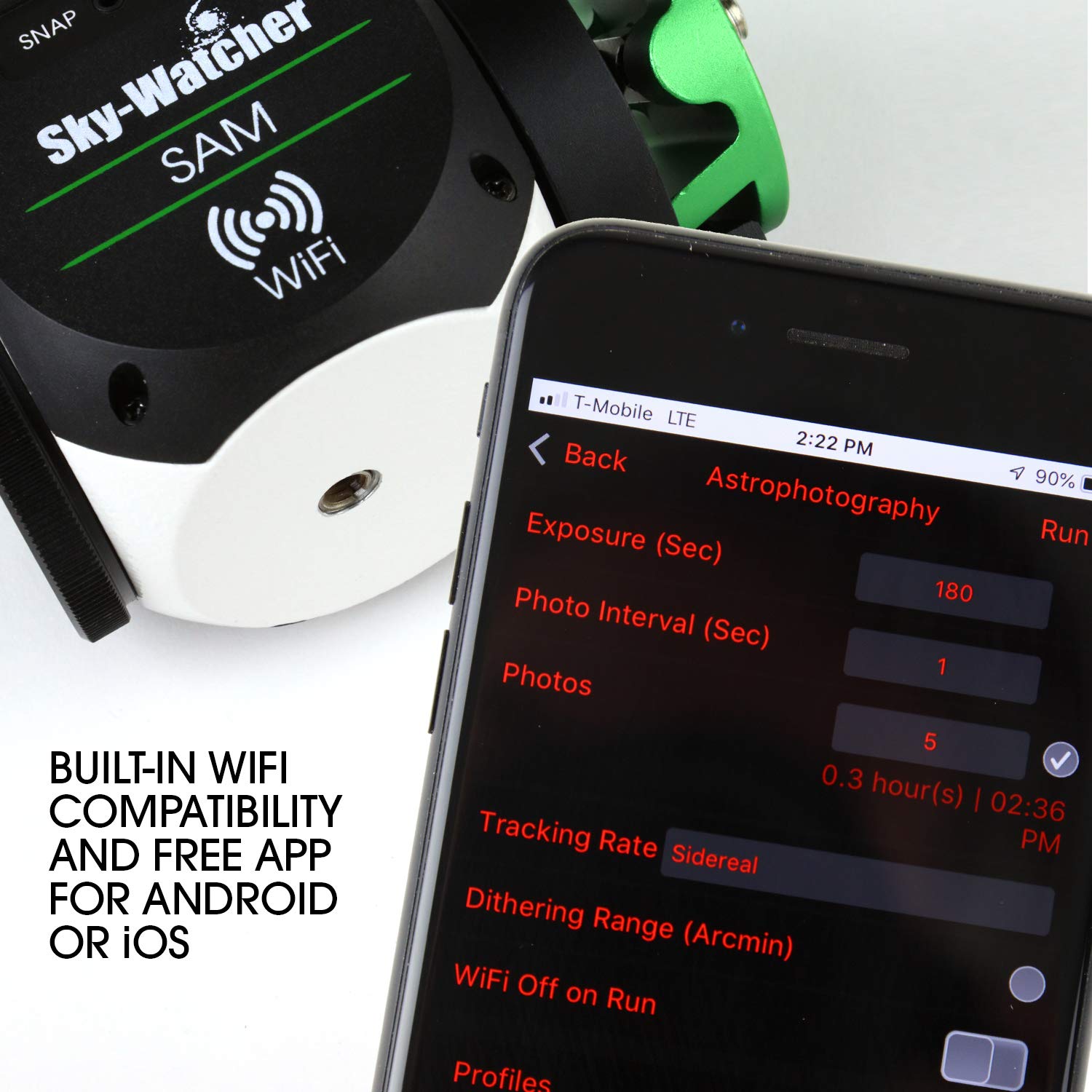 Sky Watcher Star Adventurer Mini - Motorized Dslr Night Sky Tracking Mount For Nightscapes, Time-Lapse, And Panoramas