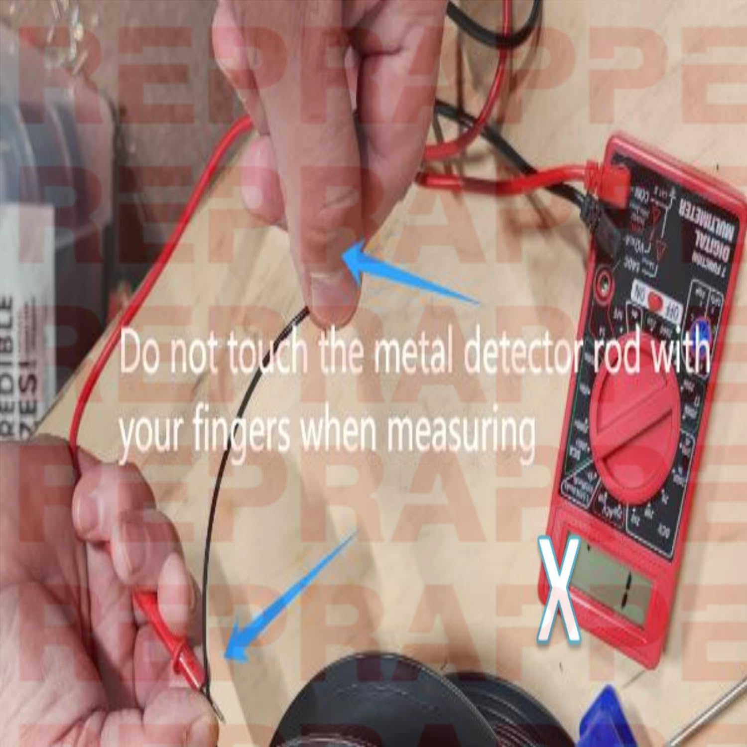 Reprapper Electrically Conductive Pla Filament 1.75Mm ( 0.03Mm), 1Kg (2.2Lb) Black Pla Filament For 3D Printer