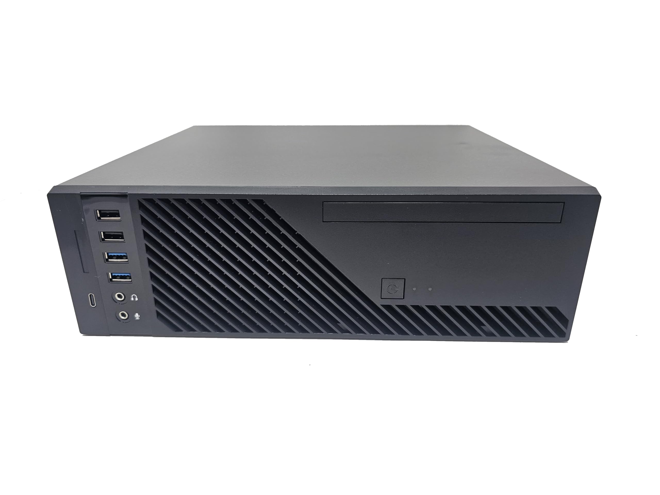 Inwin Cj712 Micro-Atx Chassis-8L Small Form Factor-Standard Flex Atx 265W Power Supply-Supports 3.5, 2.5 Hdd Bay-Front Ports Usb