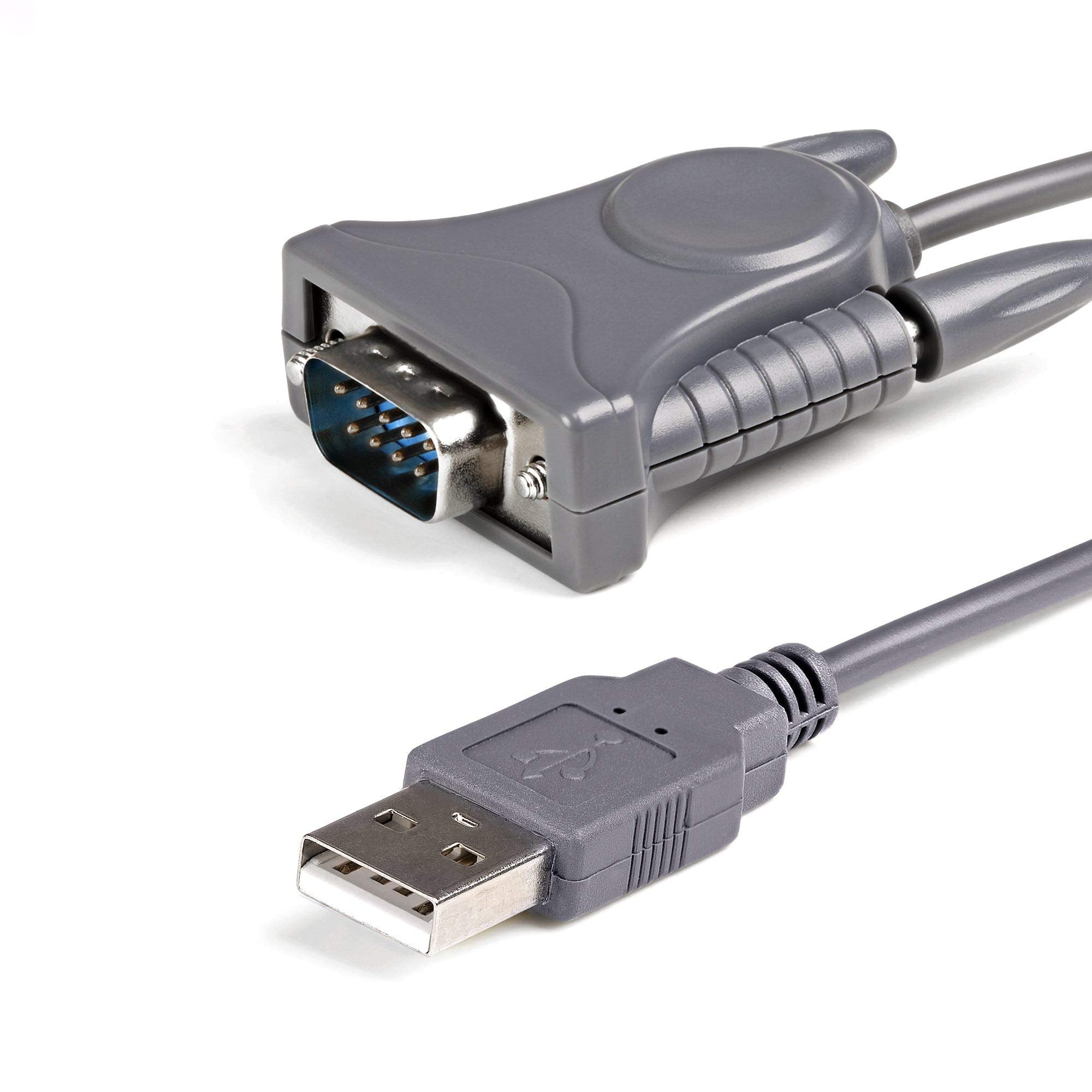 Startech.Com 3Ft (1M) Usb To Serial Cable, Db9/Db25 Rs232 To Usb Converter, Prolific, Usb To Serial Adapter For Plc/Printer/Scan