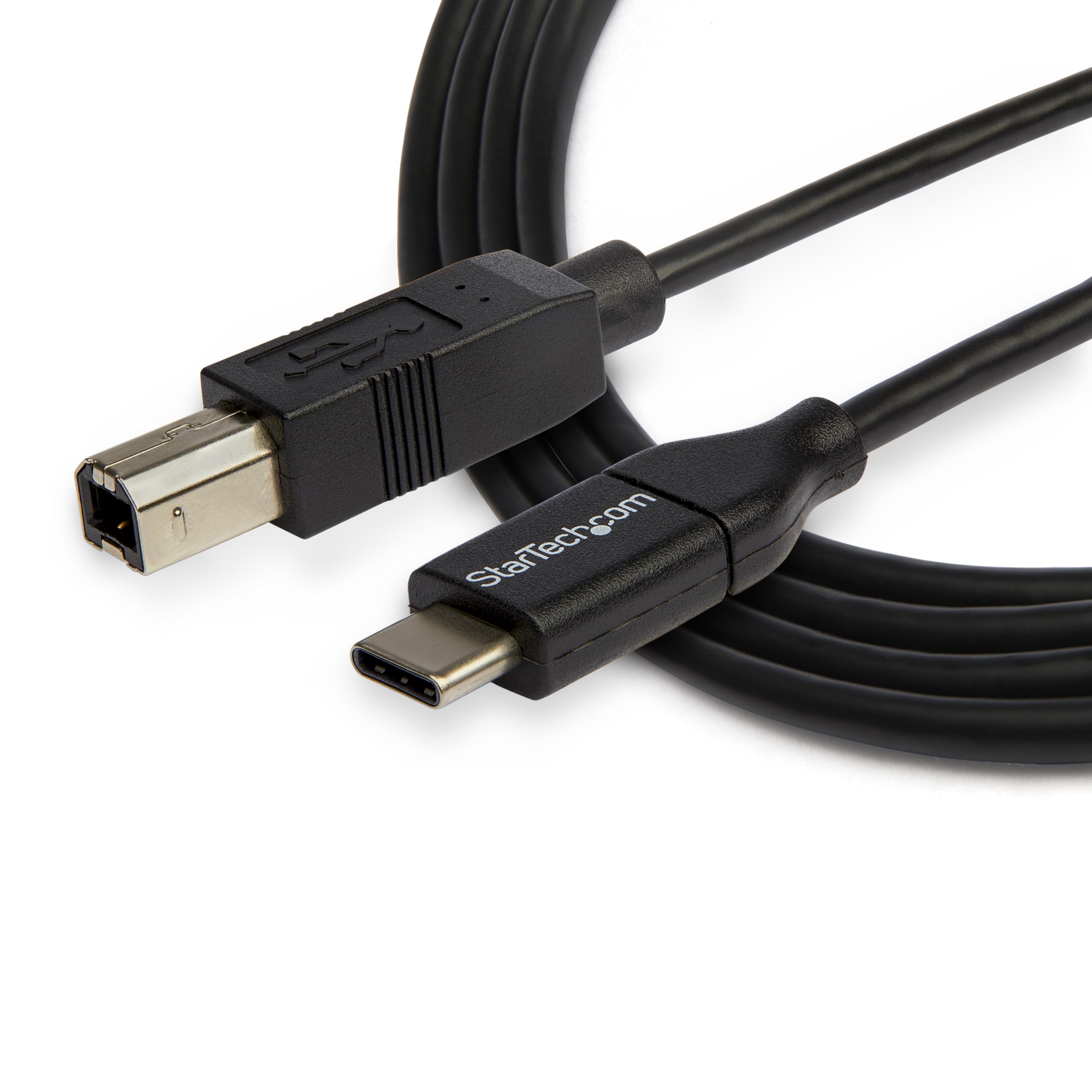 Startech.Com 2M 6Ft Usb C To Usb B Cable   Usb 2.0   Usb Type C Printer Cable M/M   Usb 2.0 Type C To Type B Cable (Usb2Cb2M)