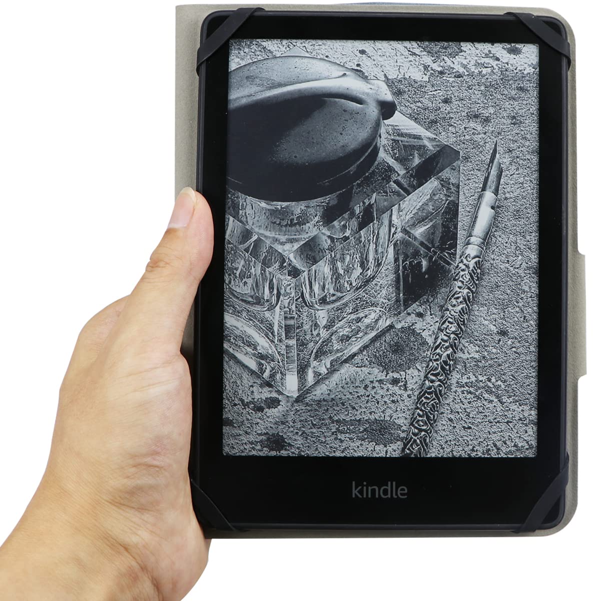 Zhaoco Universal Case Cover For 6'' 6.8'' Inch Ereaders Ebook Vertical And Horizontal Viewing   Green