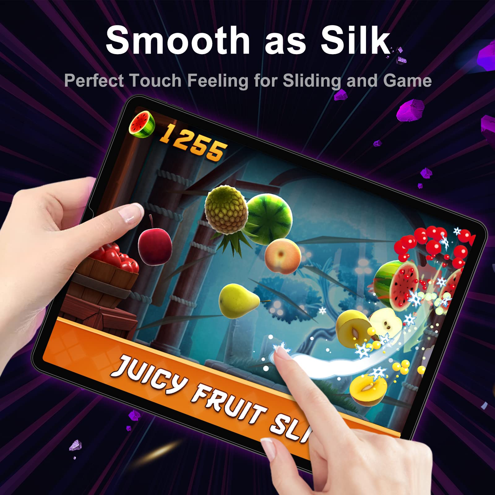 Ksleri [2 Pack Matte Glass Screen Protector For Ipad Air 5/Ipad Air 4Th Generation 10.9 Inch Bubble Free Anti Glare Anti Fingerp