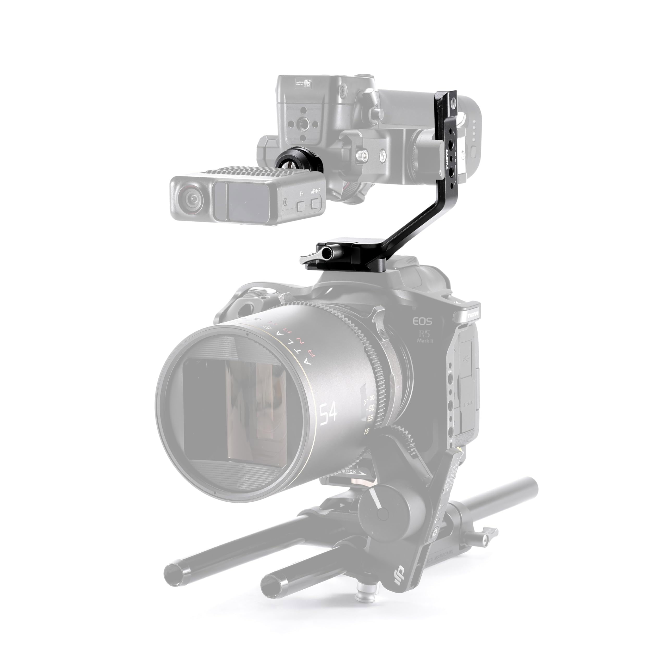 Tilta Expansion Kit Compatible with DJI Focus Pro | Includes Top Handle Adapter for Hand Grip & Rotatable Mounting Bracket for L