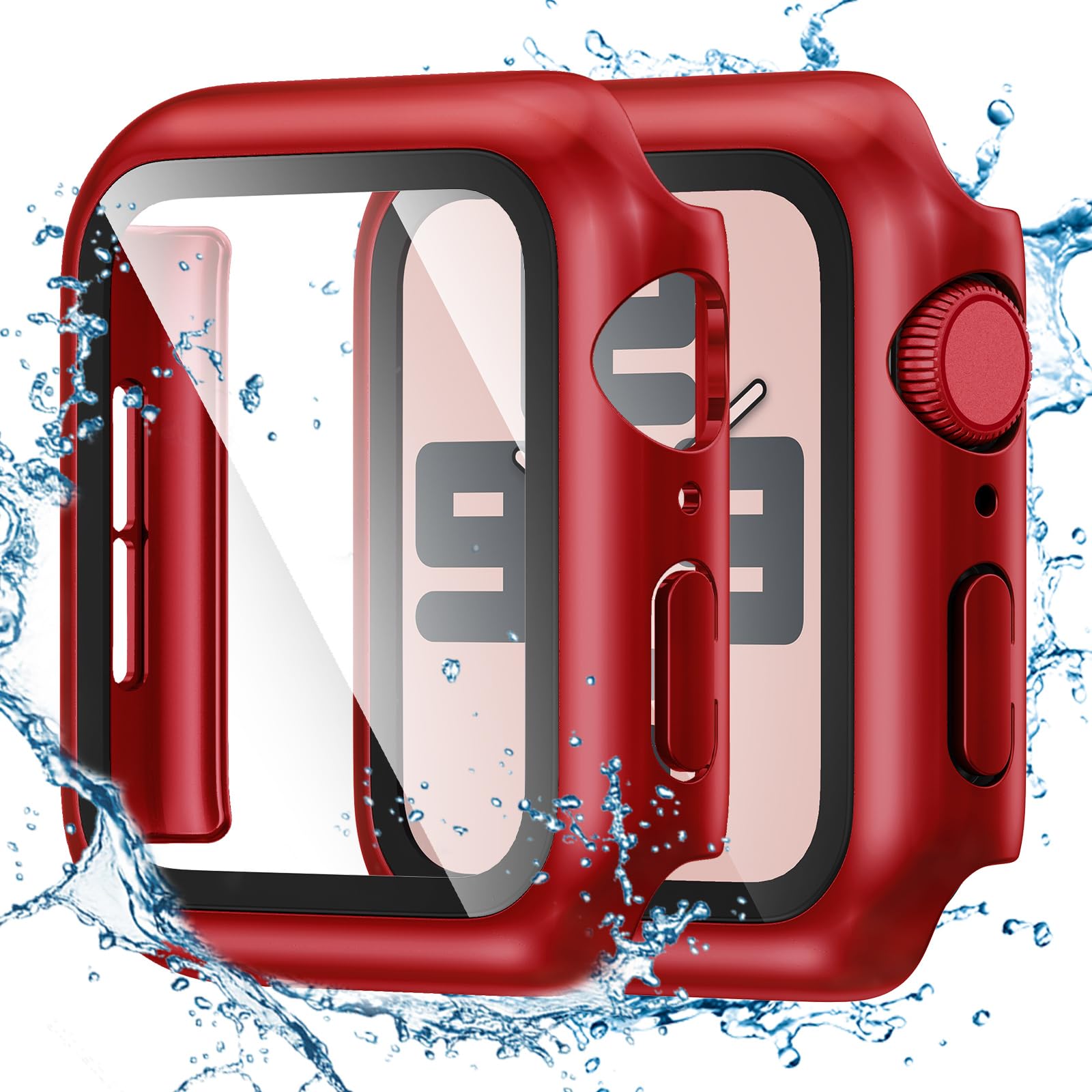 Tensea for Apple Watch Screen Protector Case Series 10 9 8 7 SE2 Series SE 6 5 4 44mm 40mm Accessories, iWatch Protective PC Fac