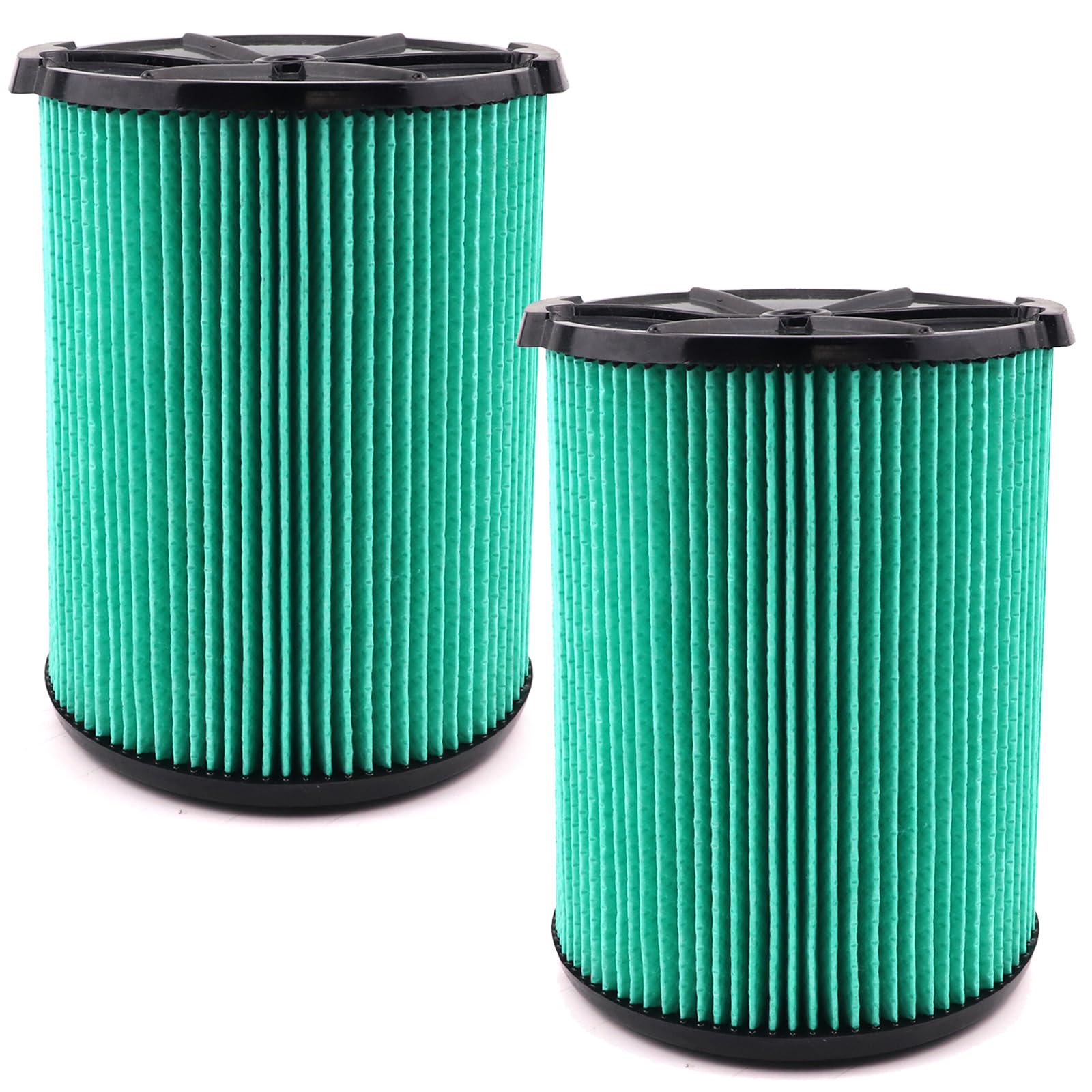 2 Pack Vf6000 Filter For Ridgid 5 20 Gallon Wet Dry Vacuums, 5 Layer Hepa Filter, Fit Models Wd5500 Wd0671 Wd6425 Wd7000 Wd1280