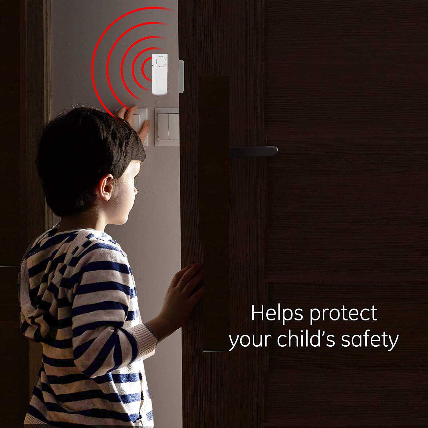 PCTC 10 Pack Window & Door Alarm System - Home Security Sensors for Kids Safety, Garage, Apartment, RV - Model DK_JBQ_DA_JD188_10ge