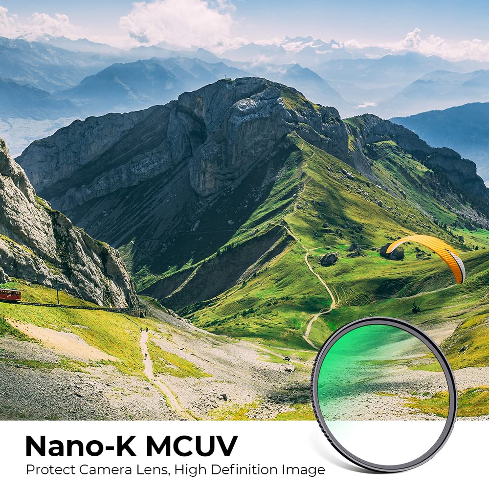 K&F Concept 82Mm Mc Uv Protection Filter Slim Frame With 18 Multi Layer Coatings For Camera Lens (K Series)