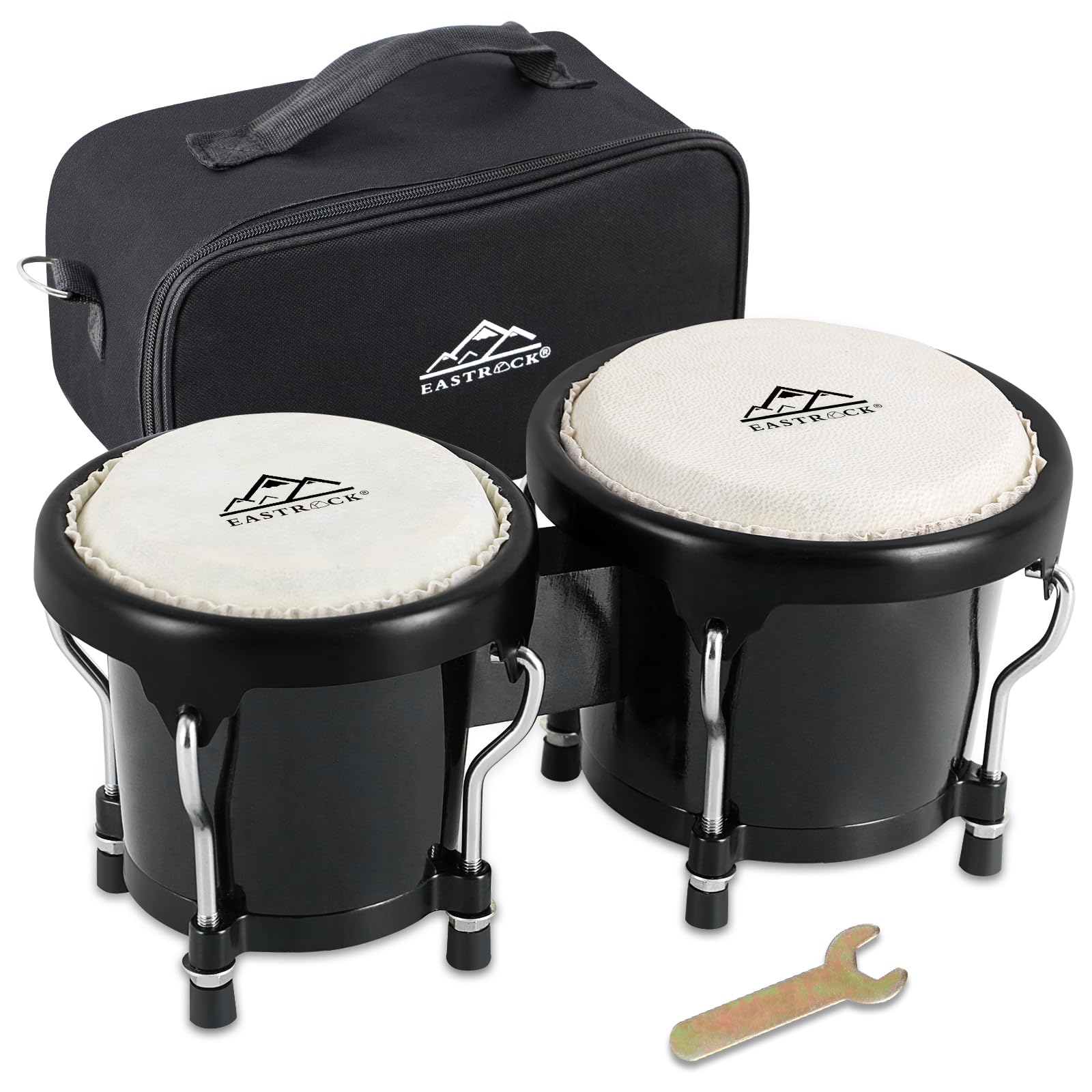Eastrock Bongo Drum 4    And 5    Bongos Set For Adults Kids Beginners Professionals Tunable Wood Hand Drum Percussion Instrumen