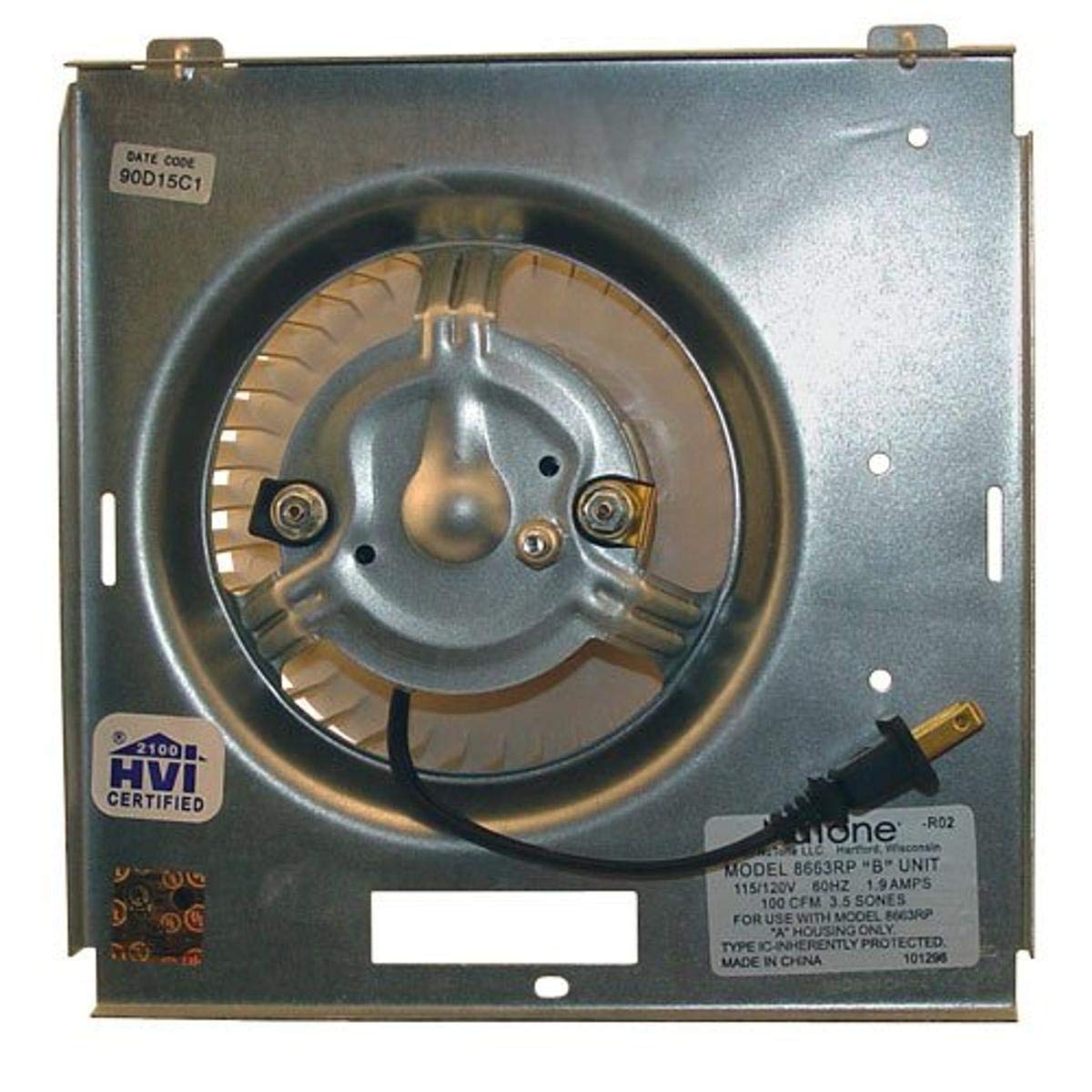 Broan Nutone S97017706 Ventilation Fan Motor Assembly