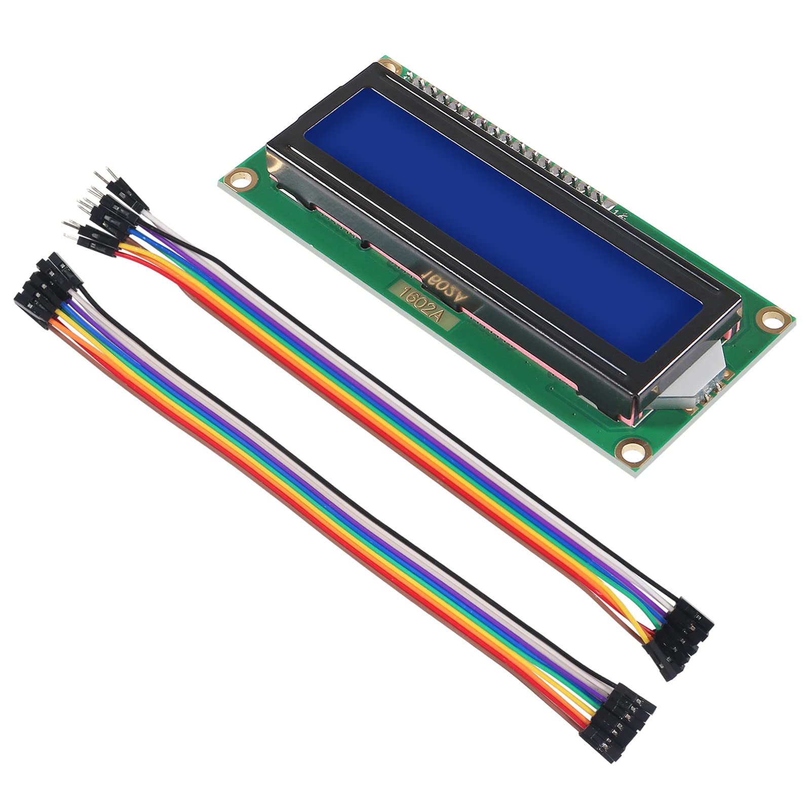 Aitiao 3 Pack 1602 Lcd Display Module Ic I2C Twi 16X2 Characters Serial Interface Adapter Lcd Module For Raspberry Pi Diy Projec