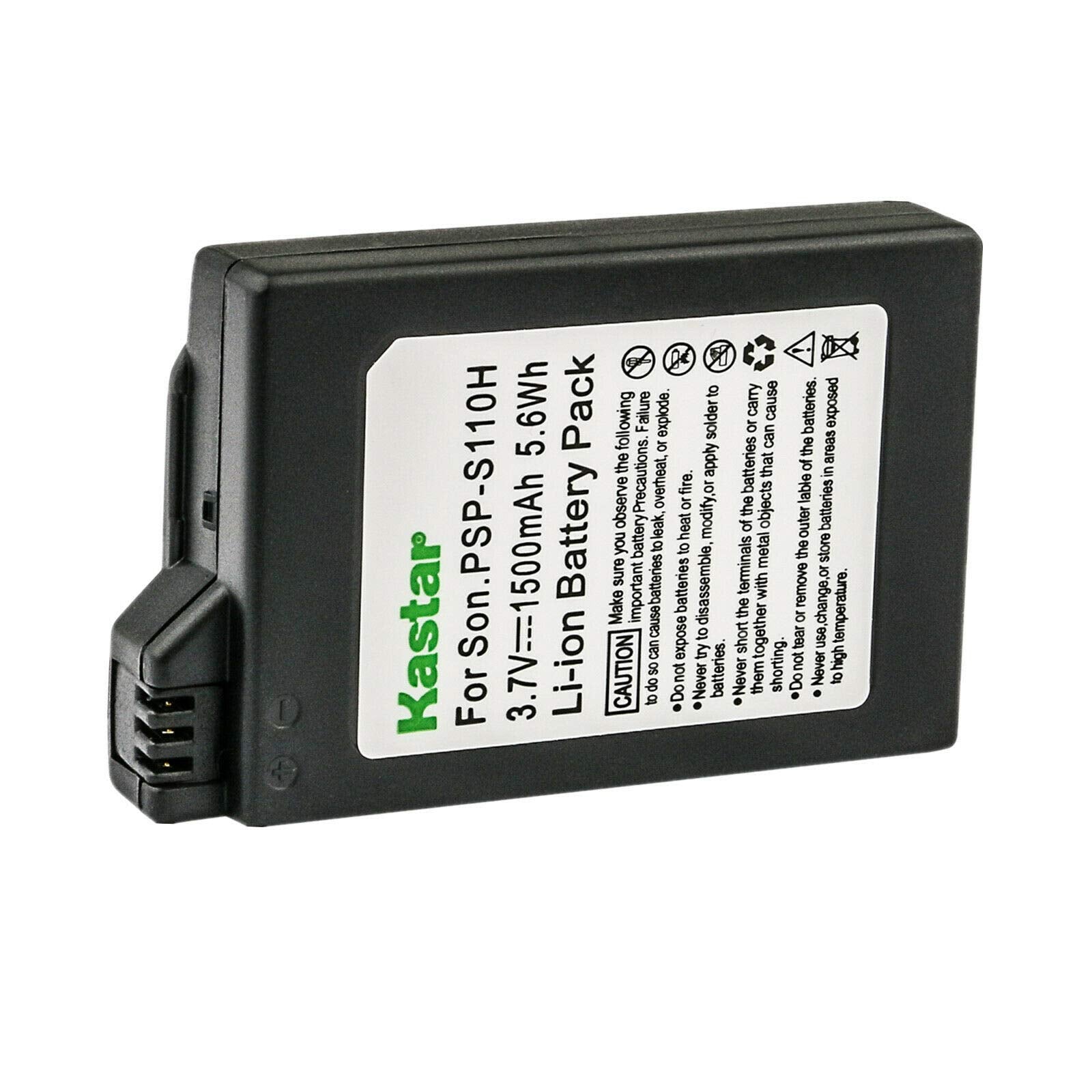 Kastar 1-Pack PSP-110H Battery Replacement for Sony PSP-110 PSP110 Battery, Sony PSP-1000, PSP-1000G1, PSP-1000G1W, PSP-1000K, P