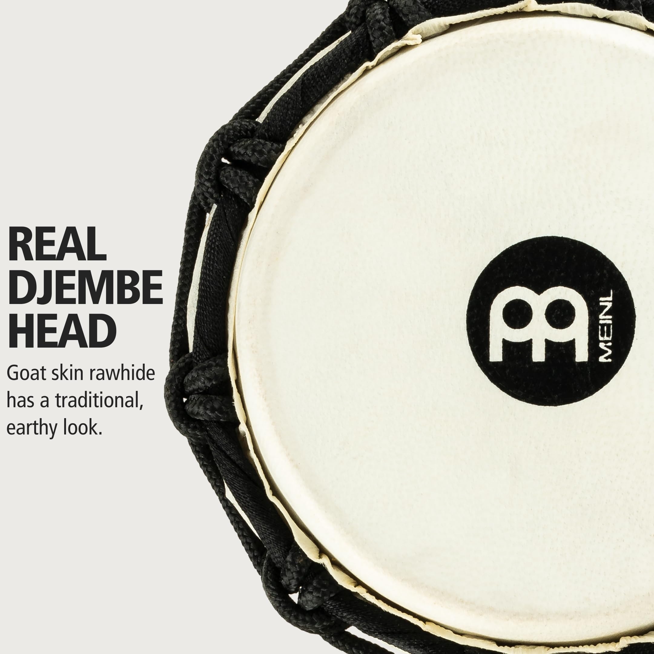 Meinl Percussion African Style Mini Djembe Drum For Room Decoration � Not Made In China � Hand Painted Mahogany Wood, 2 Year Warranty (Hdj7 Xxs)