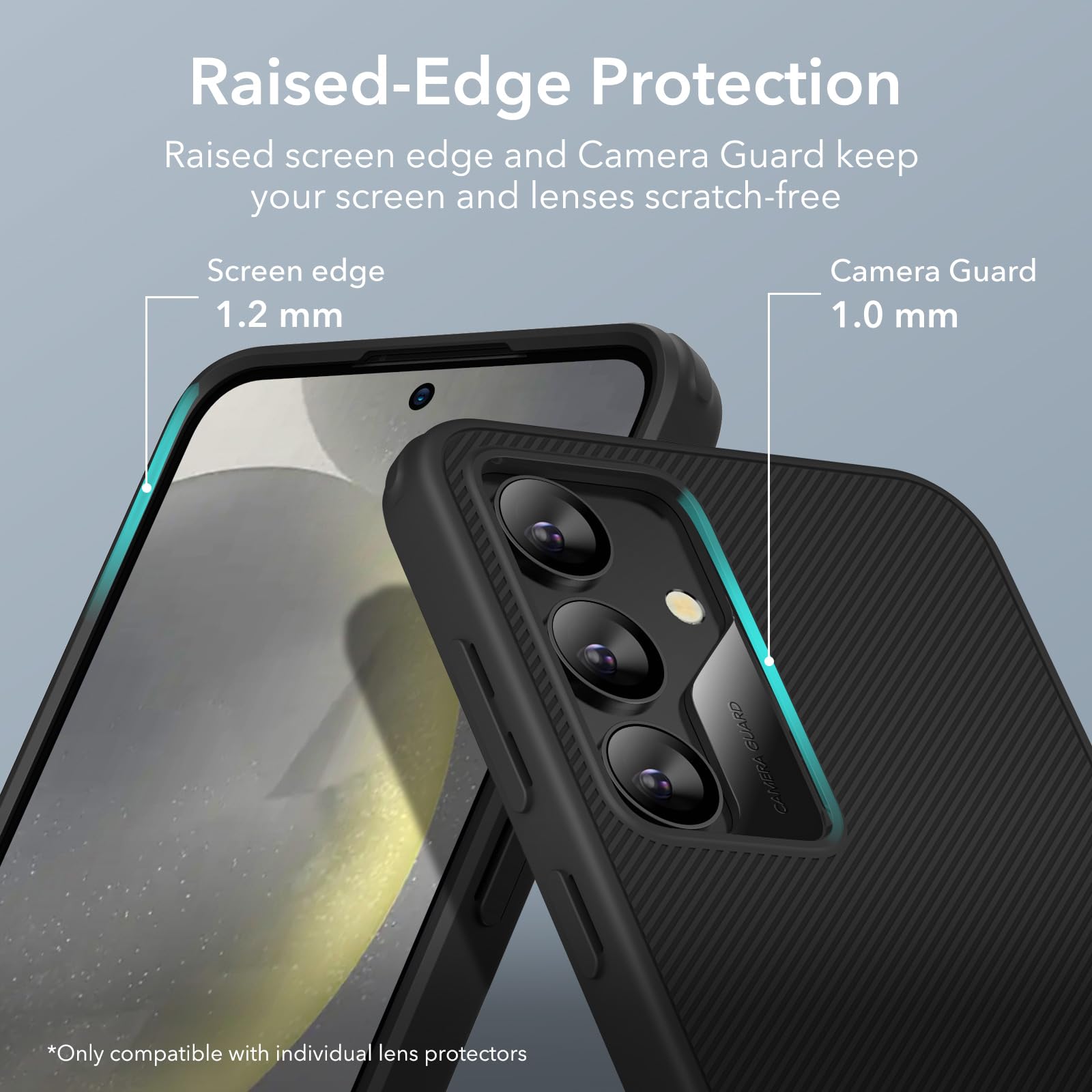 Esr For Samsung Galaxy S24 Case, Kickstand S24 Cover With 3 Stand Modes, Military Grade Drop Protection, Shockproof Slim Phone C