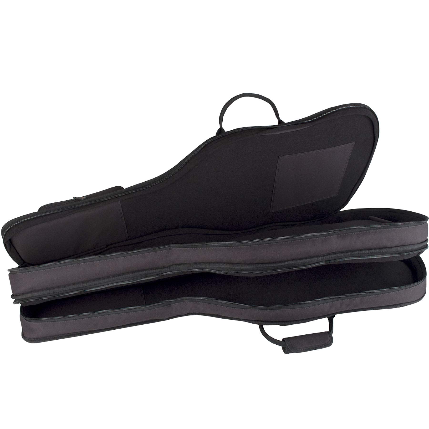 Protec Cf234Dbl Double Electric Guitar Gig Bag, Gold Series (Fits Strat, Tele, & Les Paul Shaped Guitars),Black