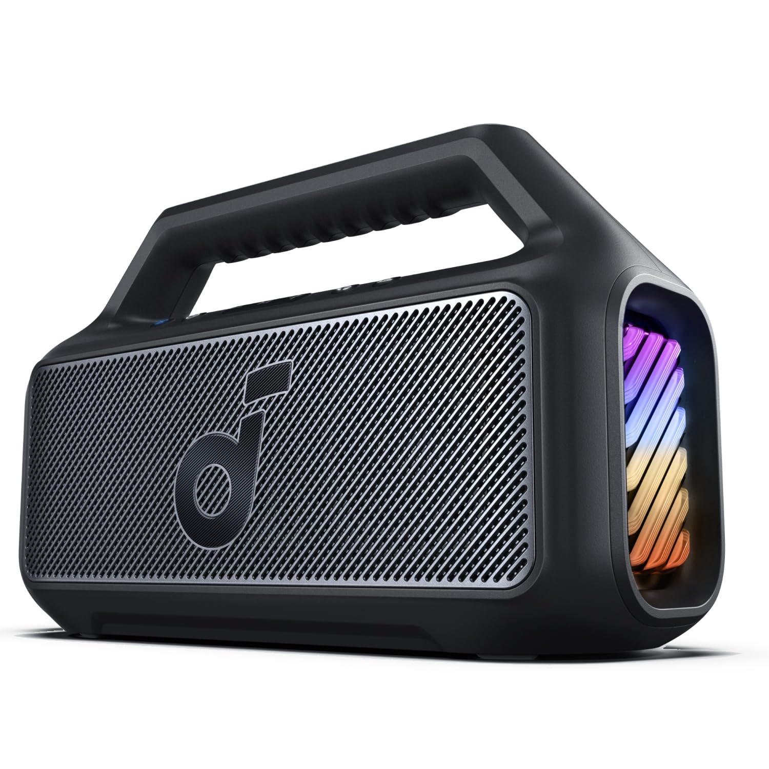 Soundcore Boom 2 Outdoor Speaker, 80W, Subwoofer, BassUp 2.0, 24H Playtime, IPX7 Waterproof, Floatable, RGB Lights, USBC, Custo