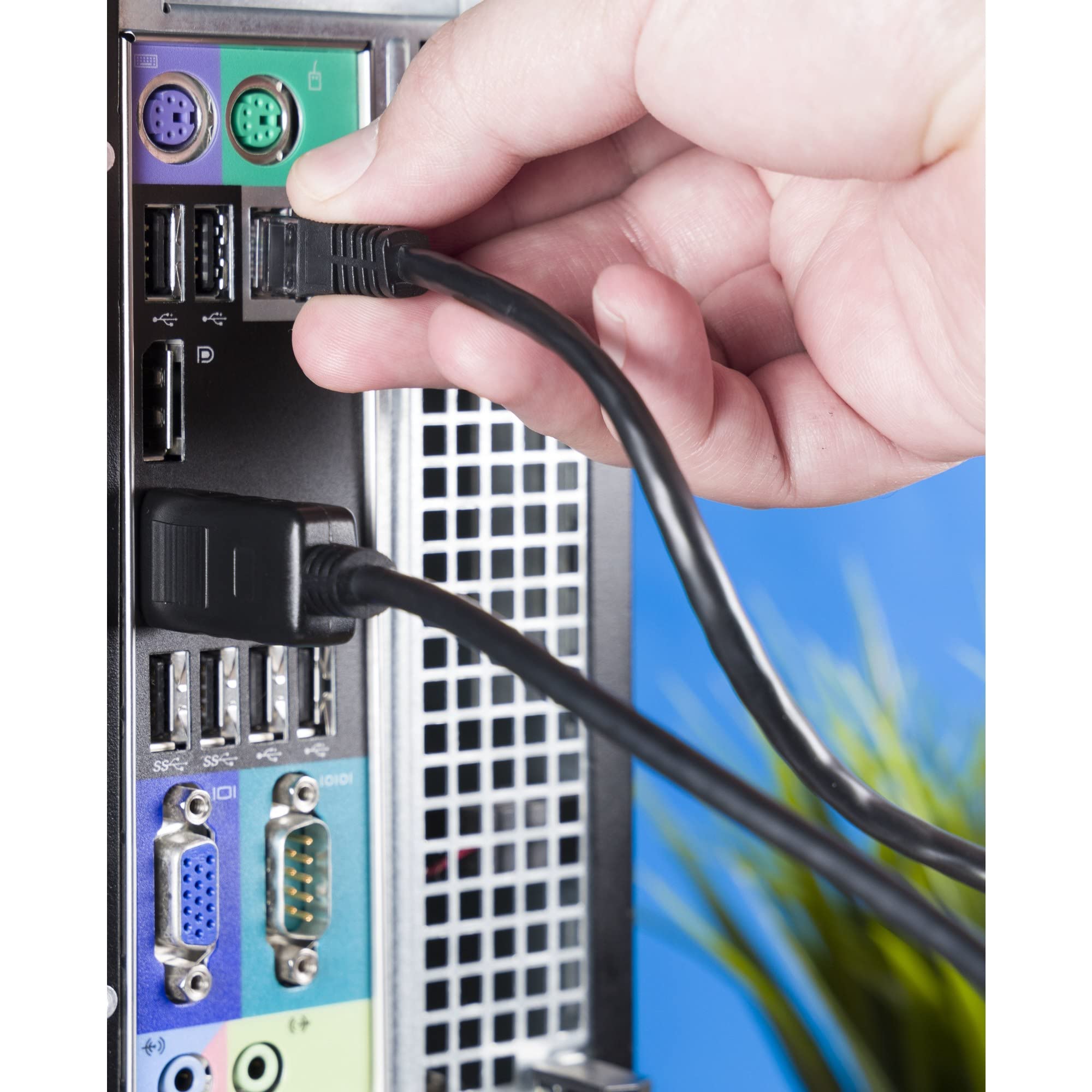 Ativa Cat 5E Network Cable, 7', Black