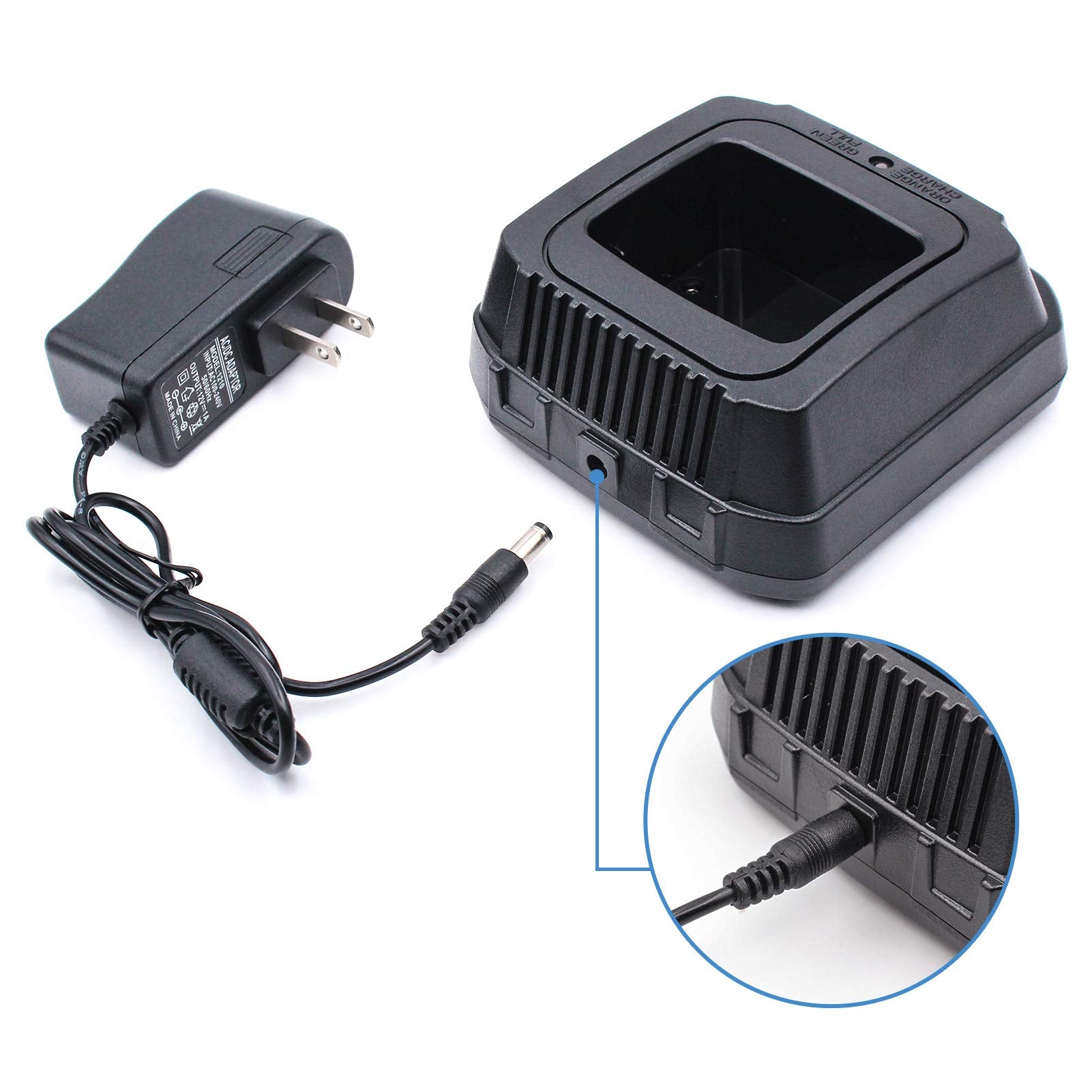 Aimtobest Xts2500 Charger Compatible For Motorola Radio Xts5000 Xts3000 Xts1500 Mts2000 Ht1000 Pr1500 Ntn9858 Ntn9858C Ntn8923 Ntn8294 Ntn7143 Ntn7144 Wpln4114Ar No Impres