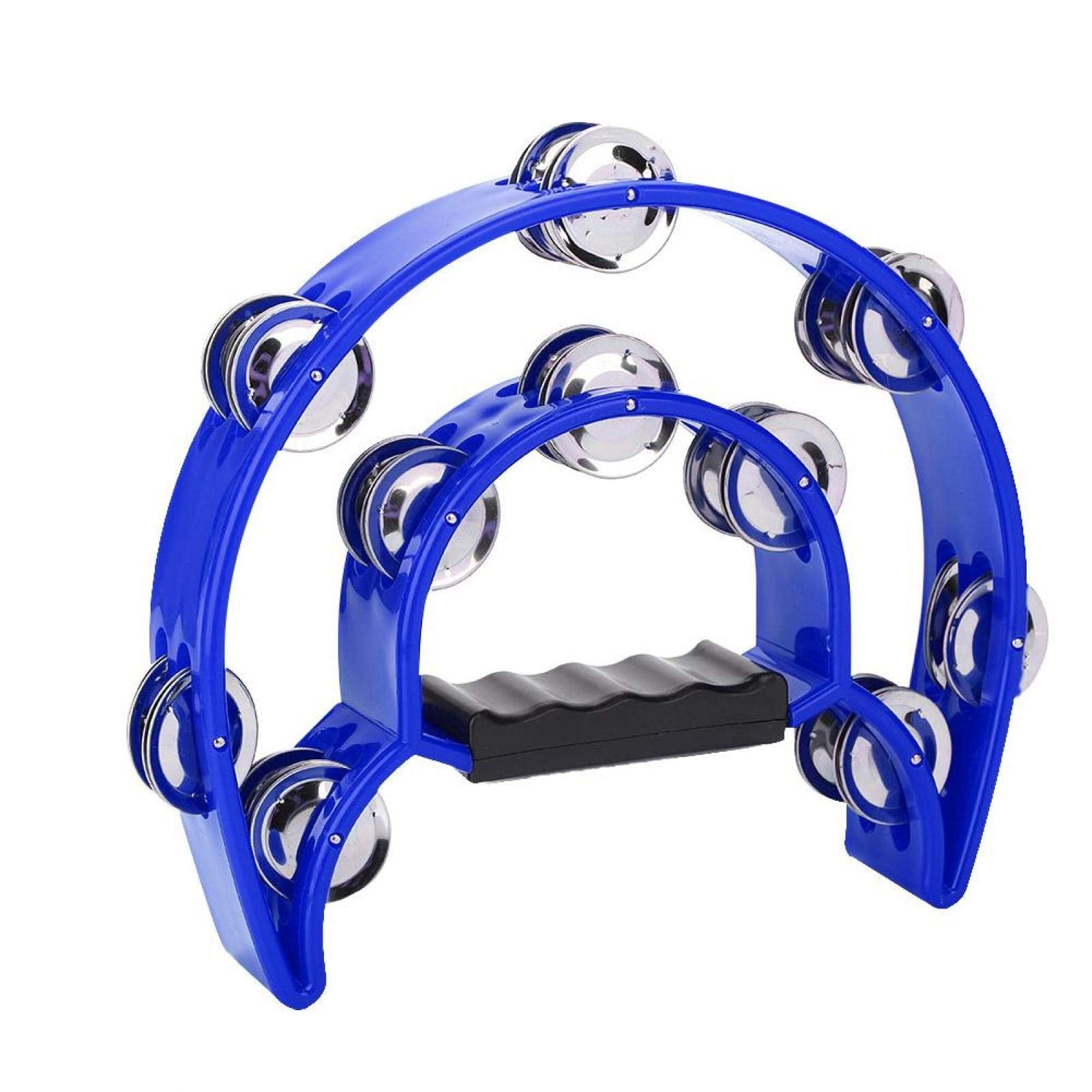 Percussion Tambourine, Children Tambourine, for Beginners for Student(Blue)
