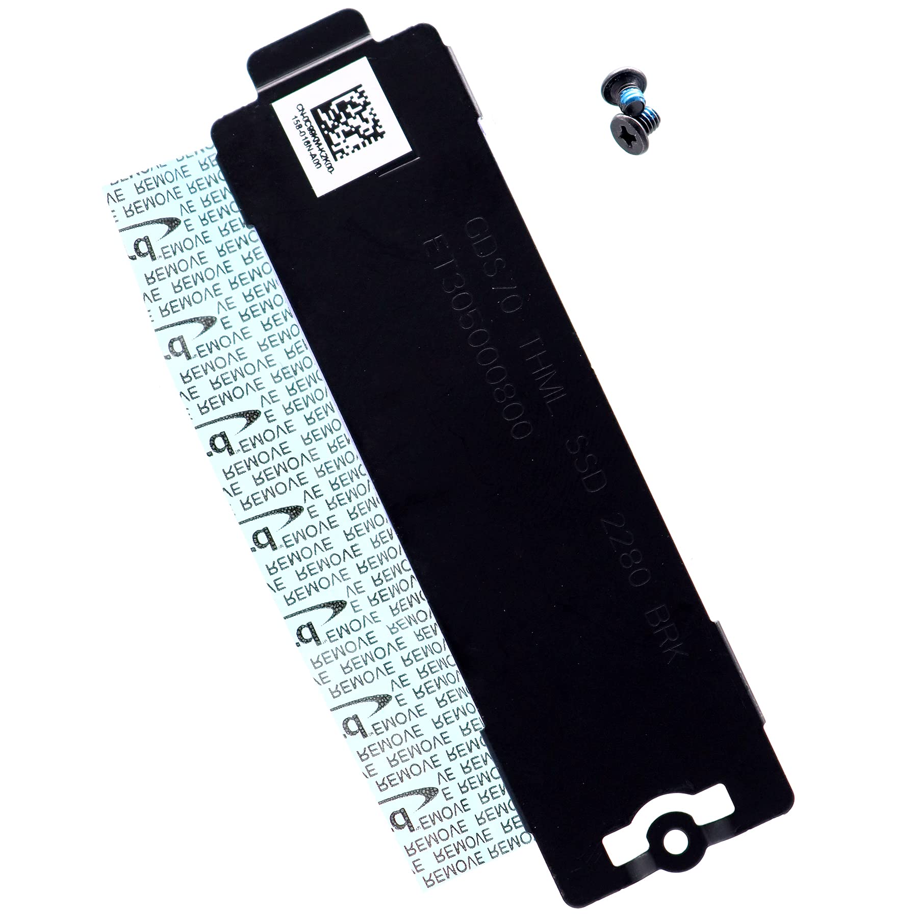 Deal4Go Slot 1/ Slot 2 2280 M.2 Ssd Heatsink Cover Plate C99Km 0C99Km Thermal Shield For Dell Alienware X17 R1 Gaming Laptop, Black