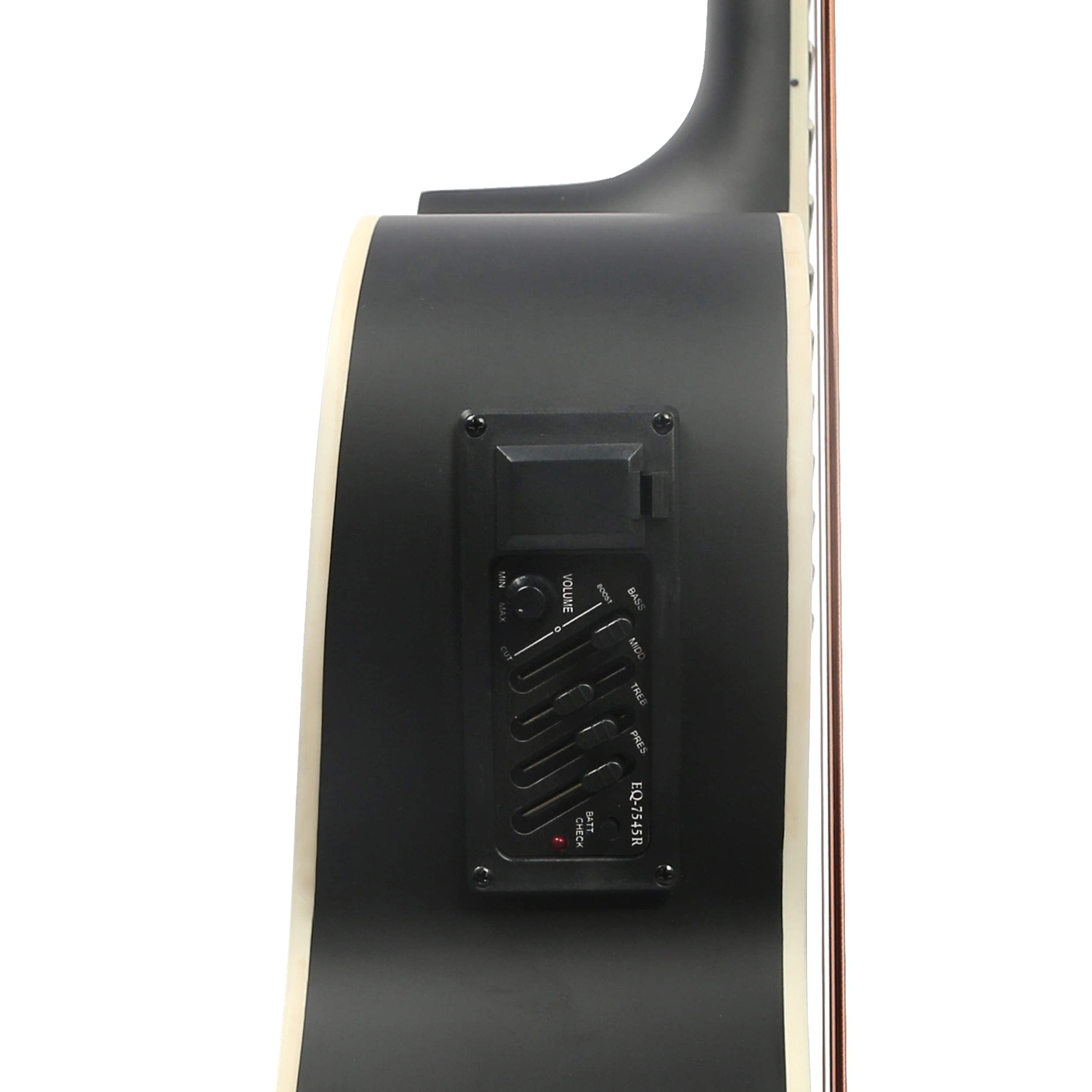 Janerock 12 String Guitar 12 String Acoustic Electric Guitar,Cutaway Guitar,Bundle With Gig Bag,Tuner,Strings,Strap, Picks