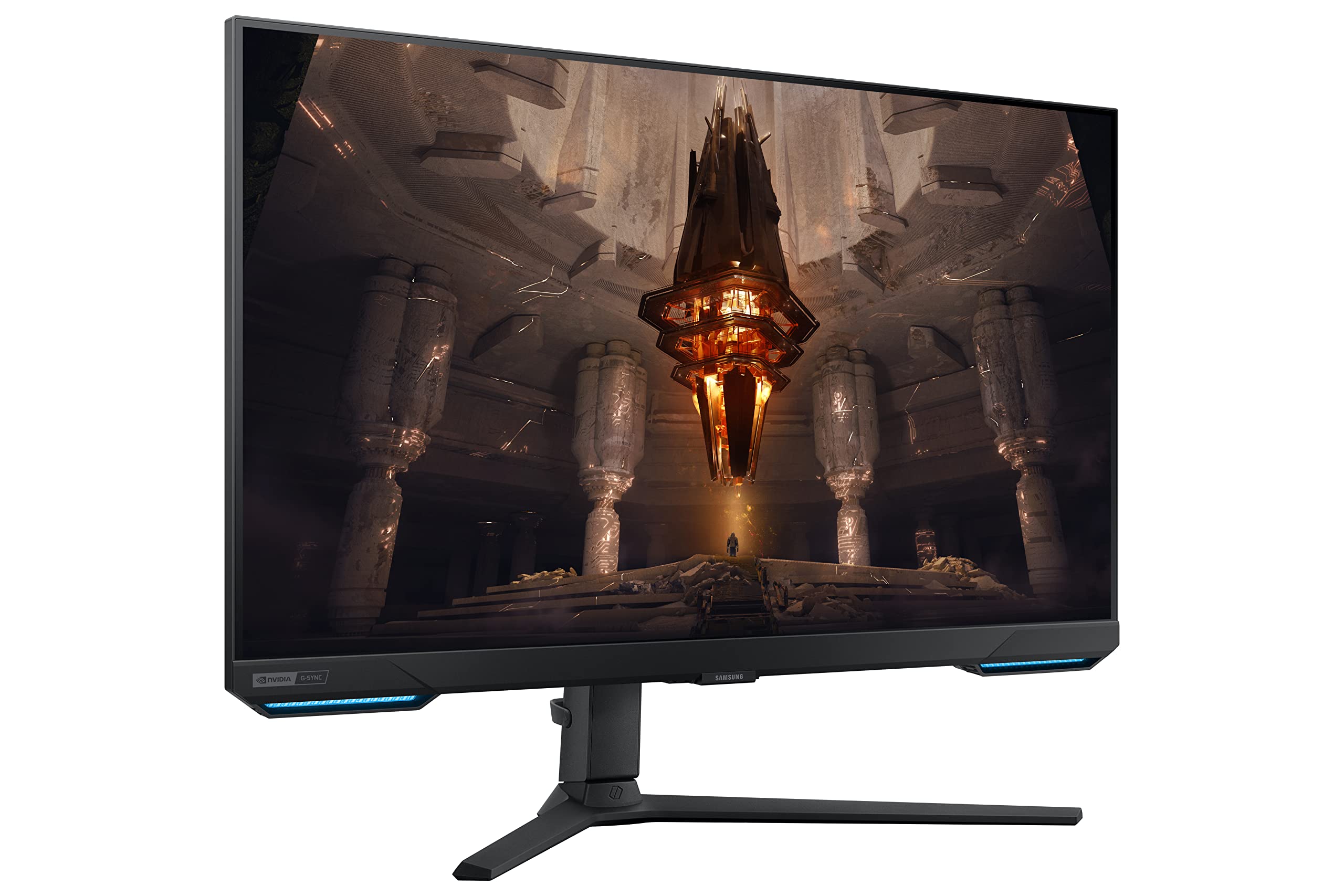 Samsung 28    Odyssey G70B Series 4K Uhd Gaming Monitor, Ips Panel, 144Hz, 1Ms, Hdr 400, G Sync And Freesync Premium Pro Compati