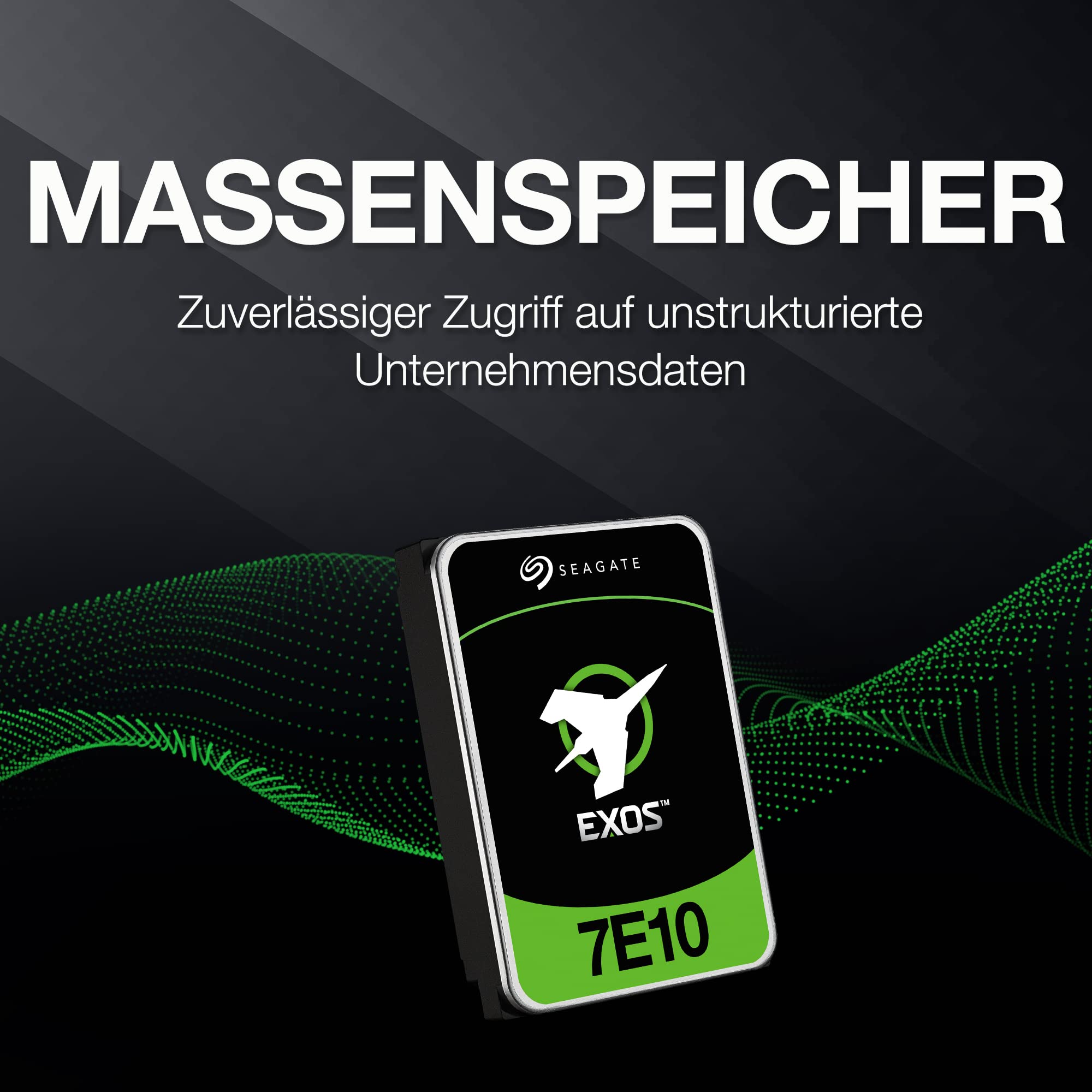 Seagate Exos 7E10 St10000Nm017B 10 Tb Hard Drive   Internal   Sata (Sata/600)   Storage System, Video Surveillance System Device