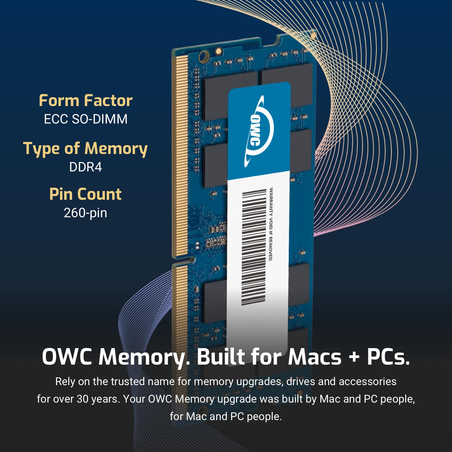 Owc 32Gb (2X16Gb) Compatible With Synology D4Ecso 2666 16G, D4Es01 16G | Ddr4 2666Mhz Pc4 21300 Ecc Unbuffered Sodimm 2Rx8 1.2V