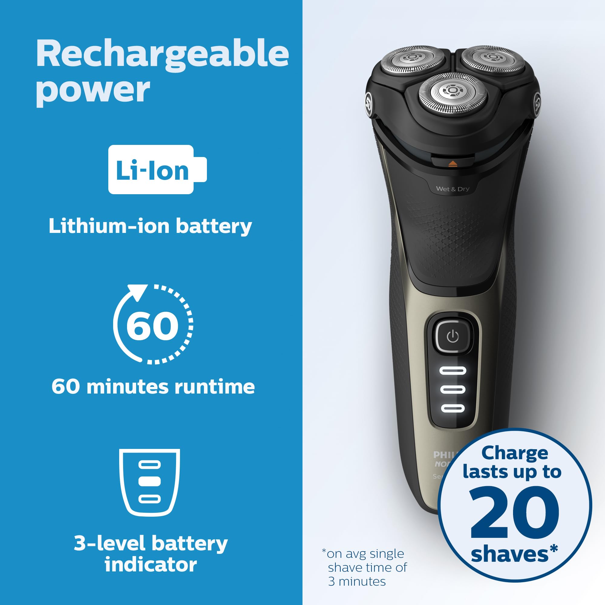 Philips Norelco Shaver 3600 Series