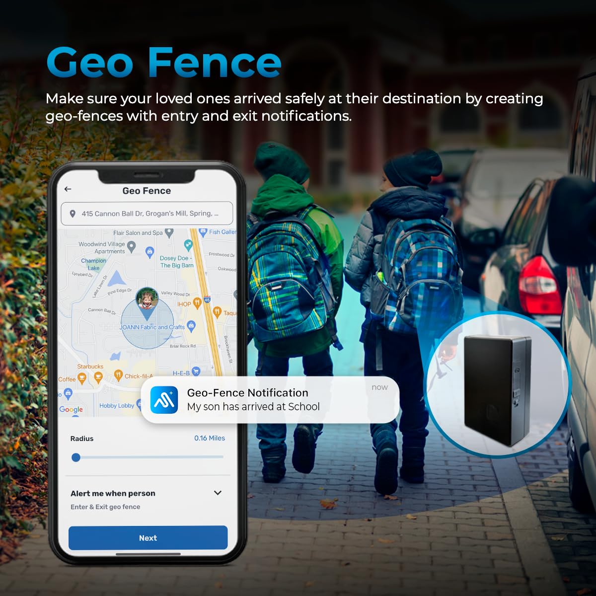 Gps Tracker   Autosky   Portable, Compact And Durable Motorcycle And Car Tracker   Splashproof   Built In Magnet   4G Lte Real T