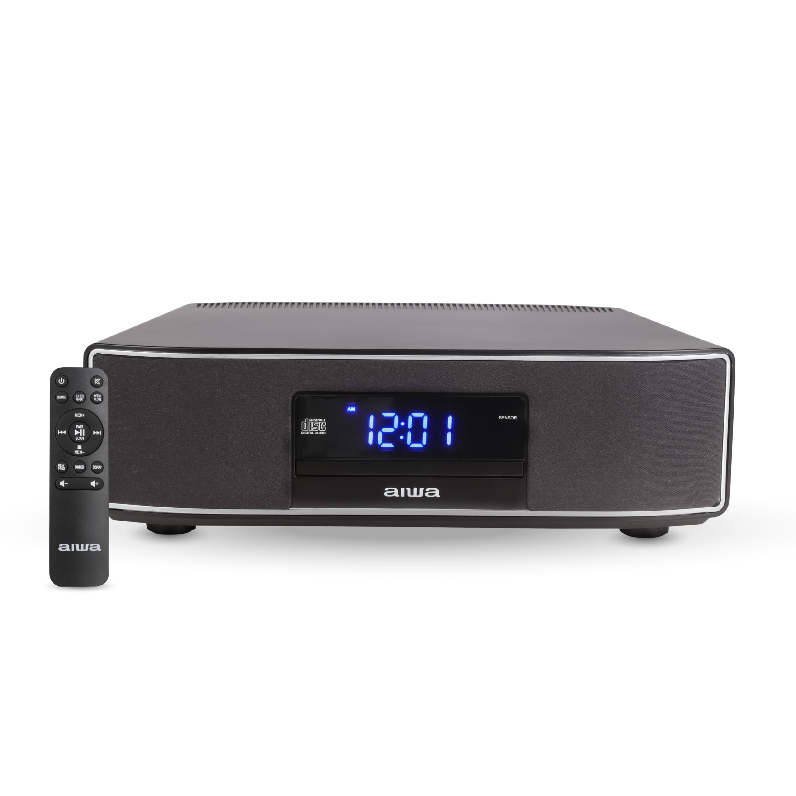 Aiwa Exos Home Speaker, Premium 30W Rms Sound System With Cd Player, Bluetooth Connectivity, Fm Radio, Optical Digital Input, Du