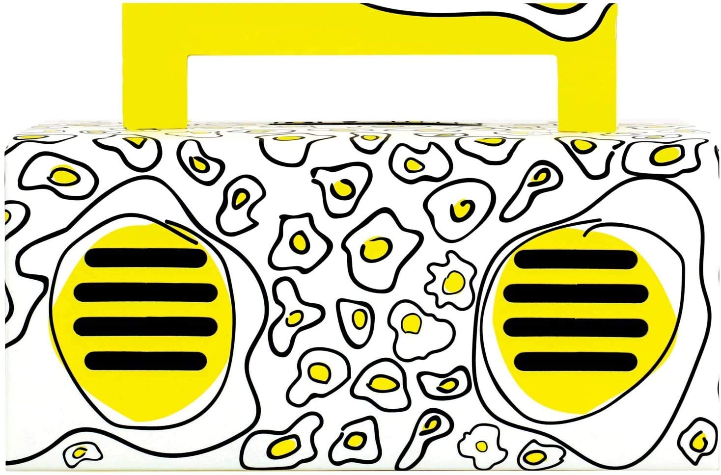 Qfx Bt 41 Egg Yolk Bluetooth Streaming Tws Ready Lightshow Speaker (Yellow)