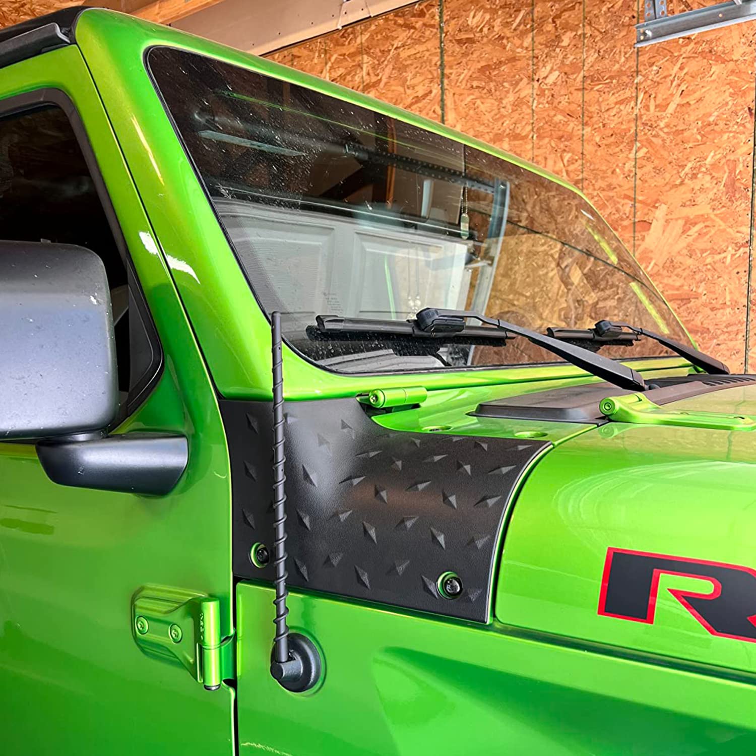 Vofono 13 Inch Antenna For Jeep Wrangler Gladiator 2007 2024, Short Antenna Upgrade For Jeep Jl Jk Radio Antenna Rubicon Sahara