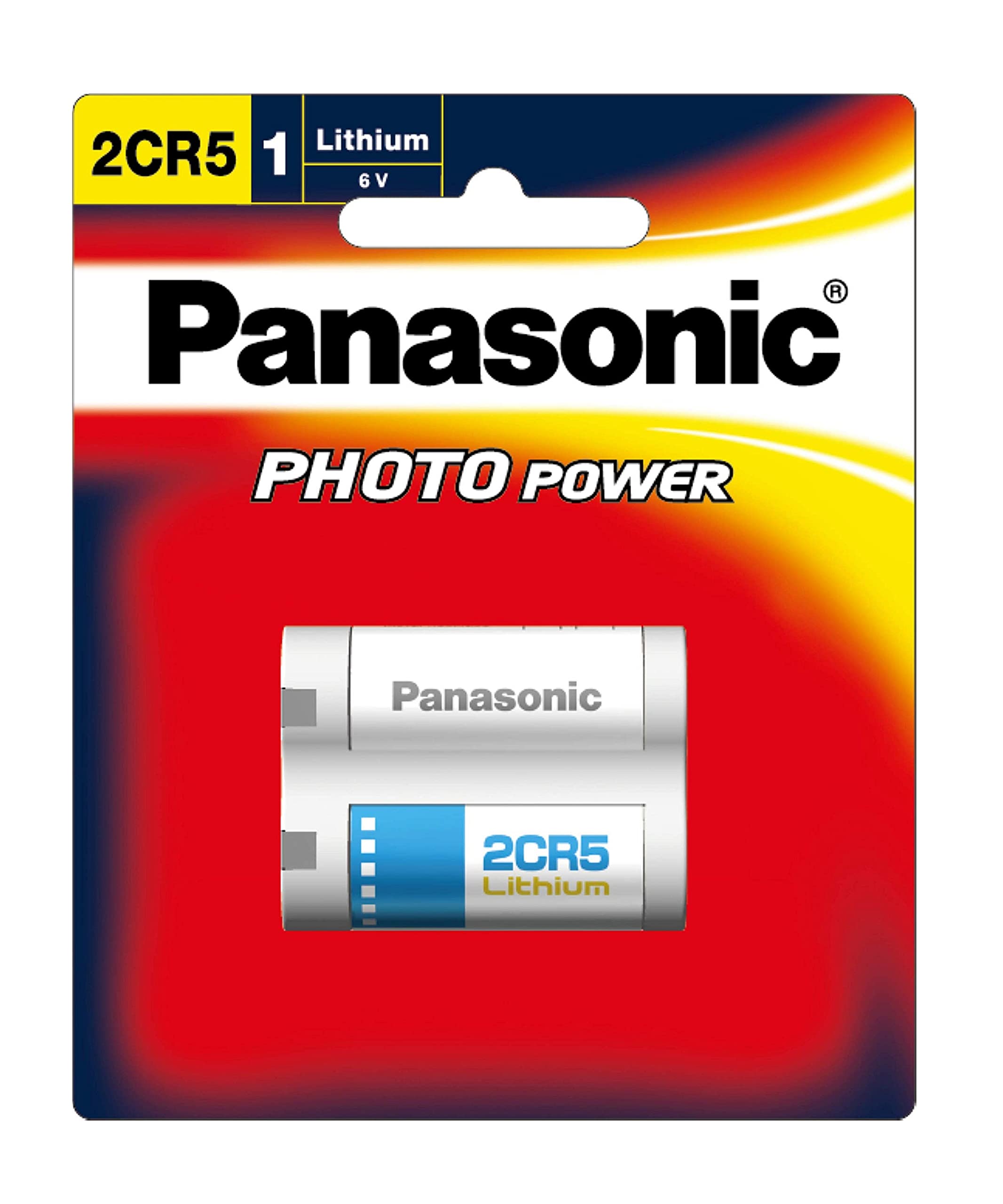 Panasonic 2Cr5 Photo Lithium Battery