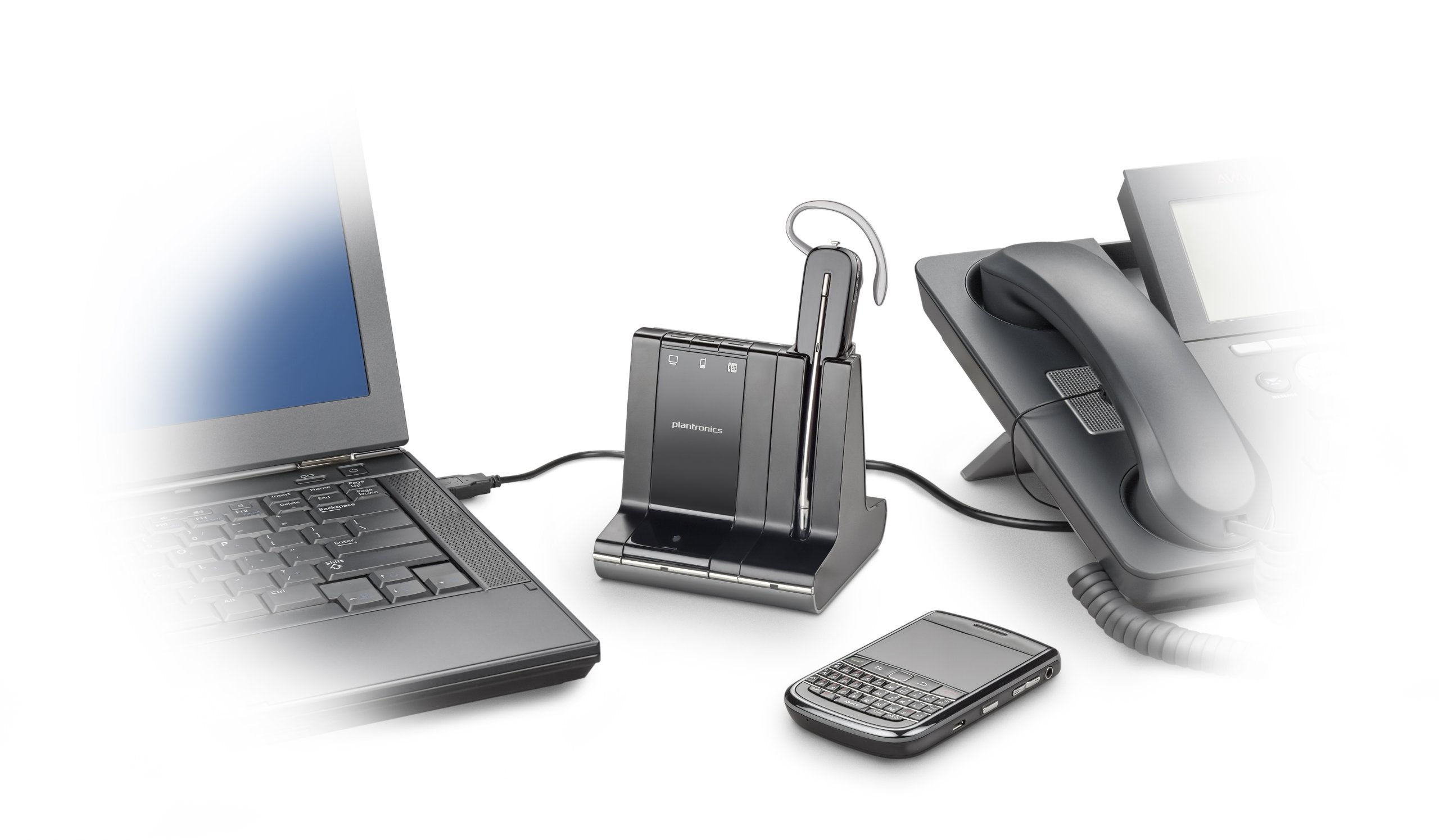 Plantronics Savi 740 Wireless Headset System For Unified Communication