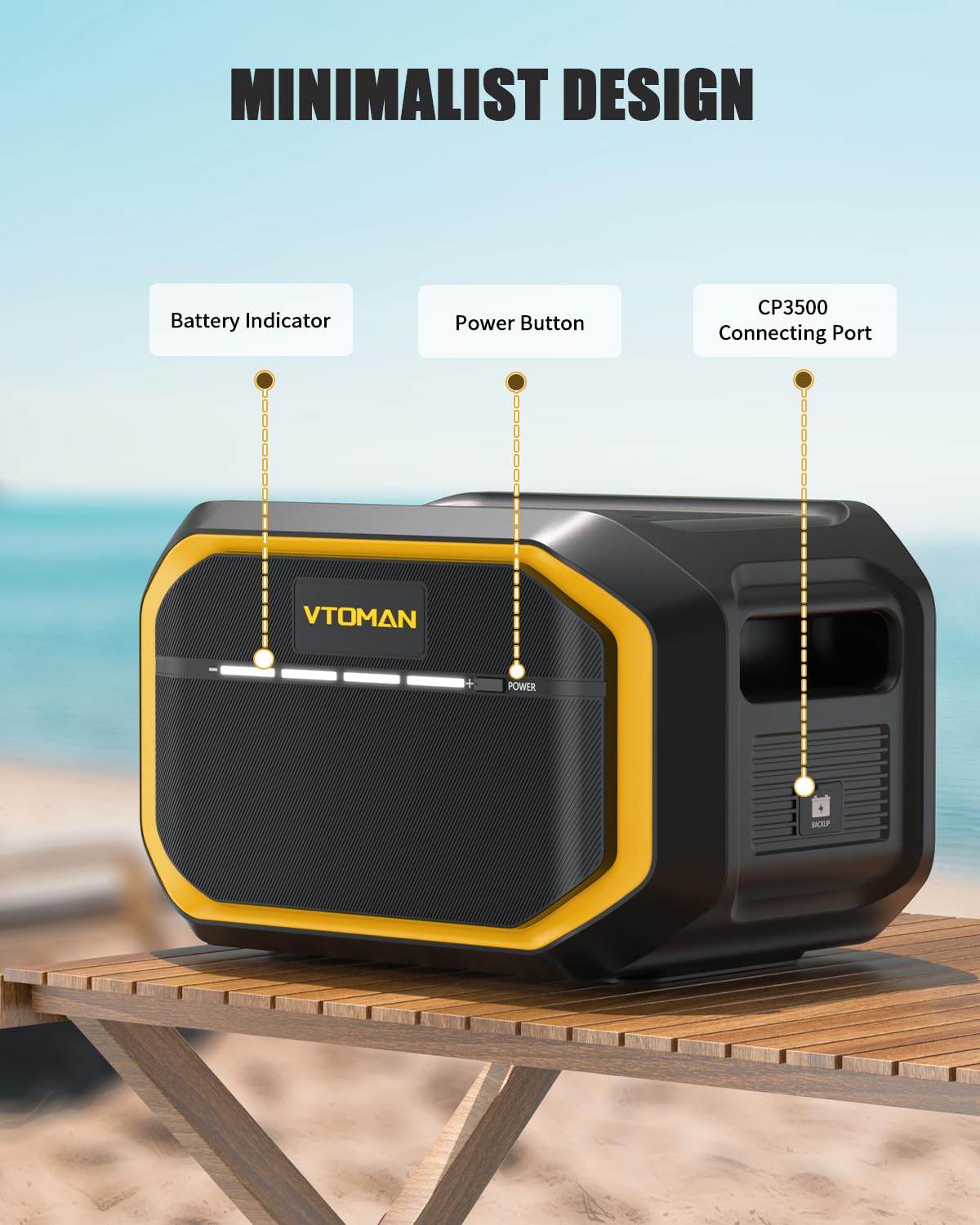 Vtoman Flashspeed 1500 Extra Battery, 1548Wh Large Capacity Lifepo4 Battery With Bms Protection For Camping, Home Backup, Suitab