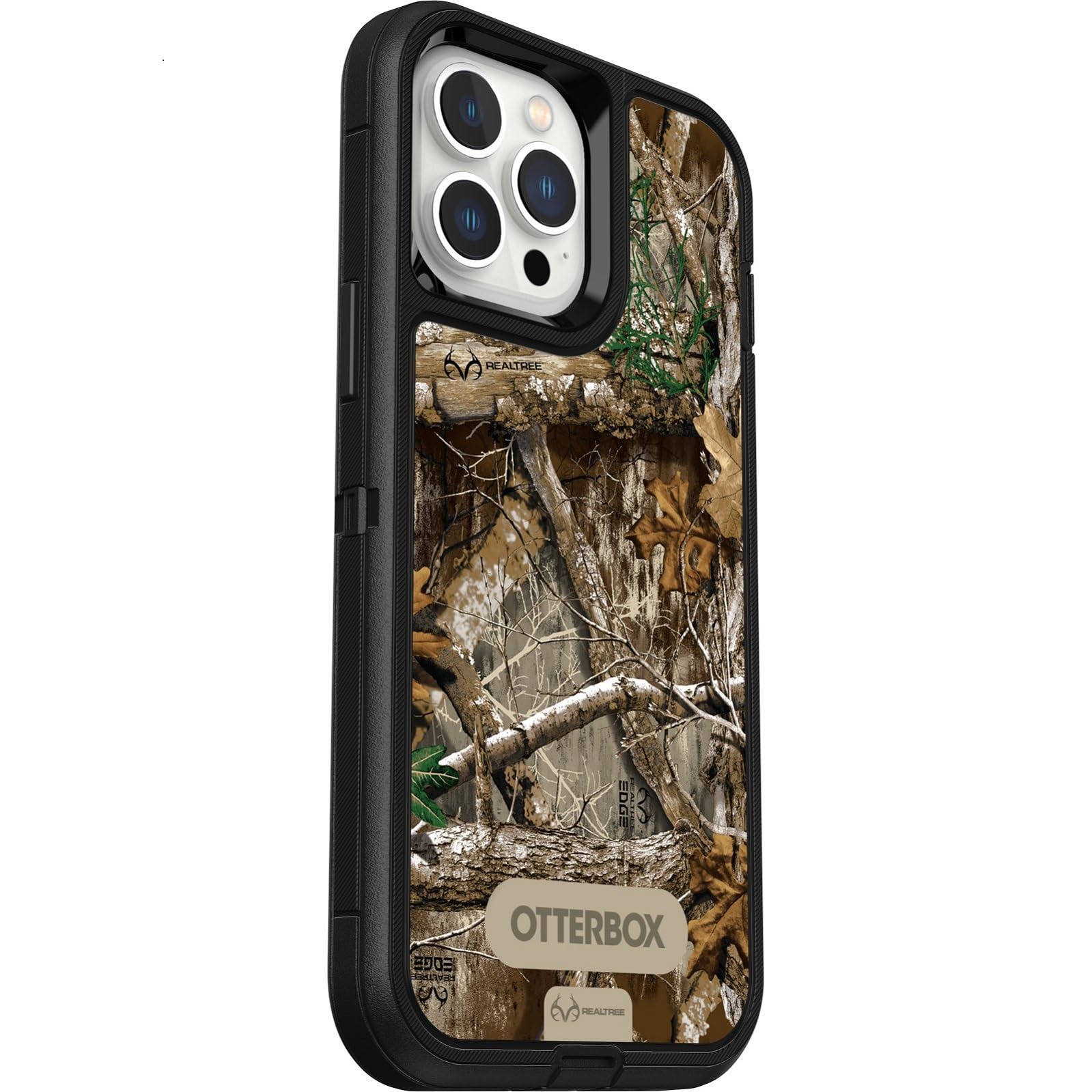 Otterbox Iphone 13 Pro Max & Iphone 12 Pro Max (Only)   Defender Series Screenless Edition Case   Realtree Blaze Edge (Camo)   C
