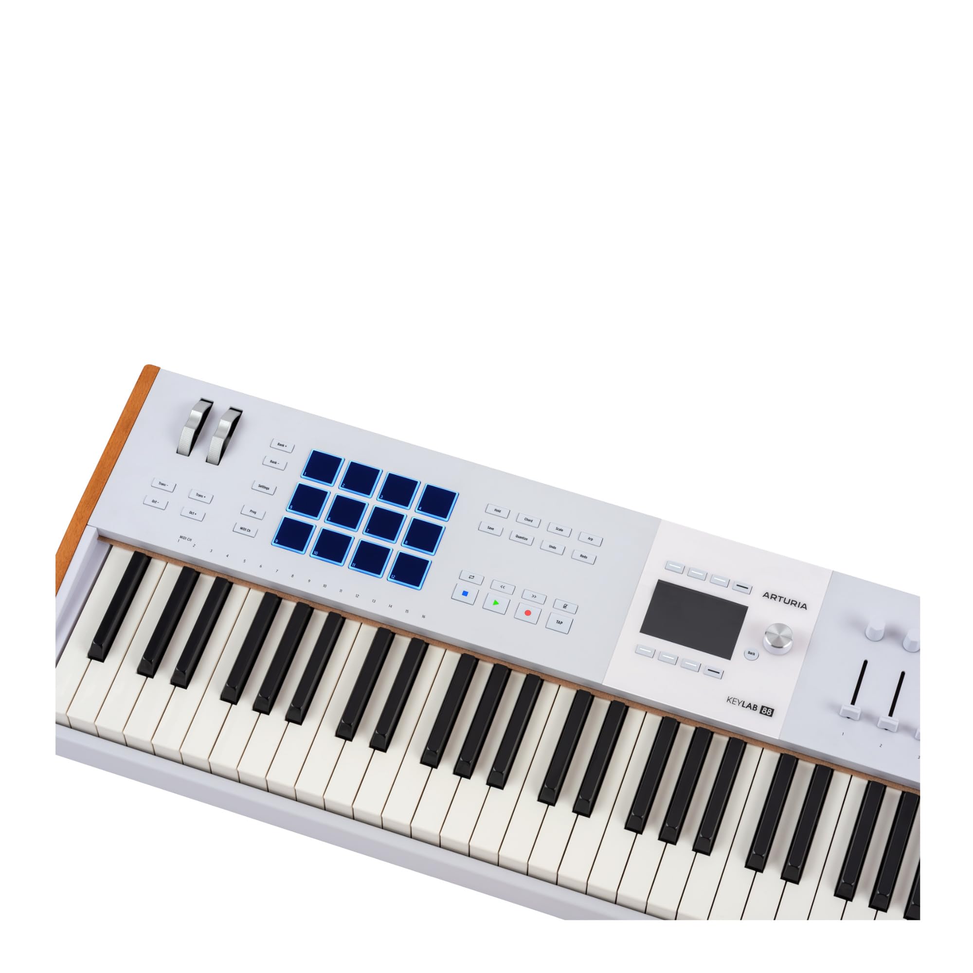 Arturia Keylab 88 Mk3 88-Key Weighted Hammer-Action Keyboard Controller - White